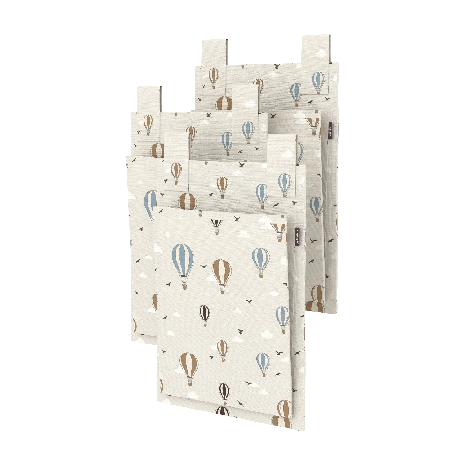flexa-dawn-betttaschen-hot-air-balloons-3er-set image 1