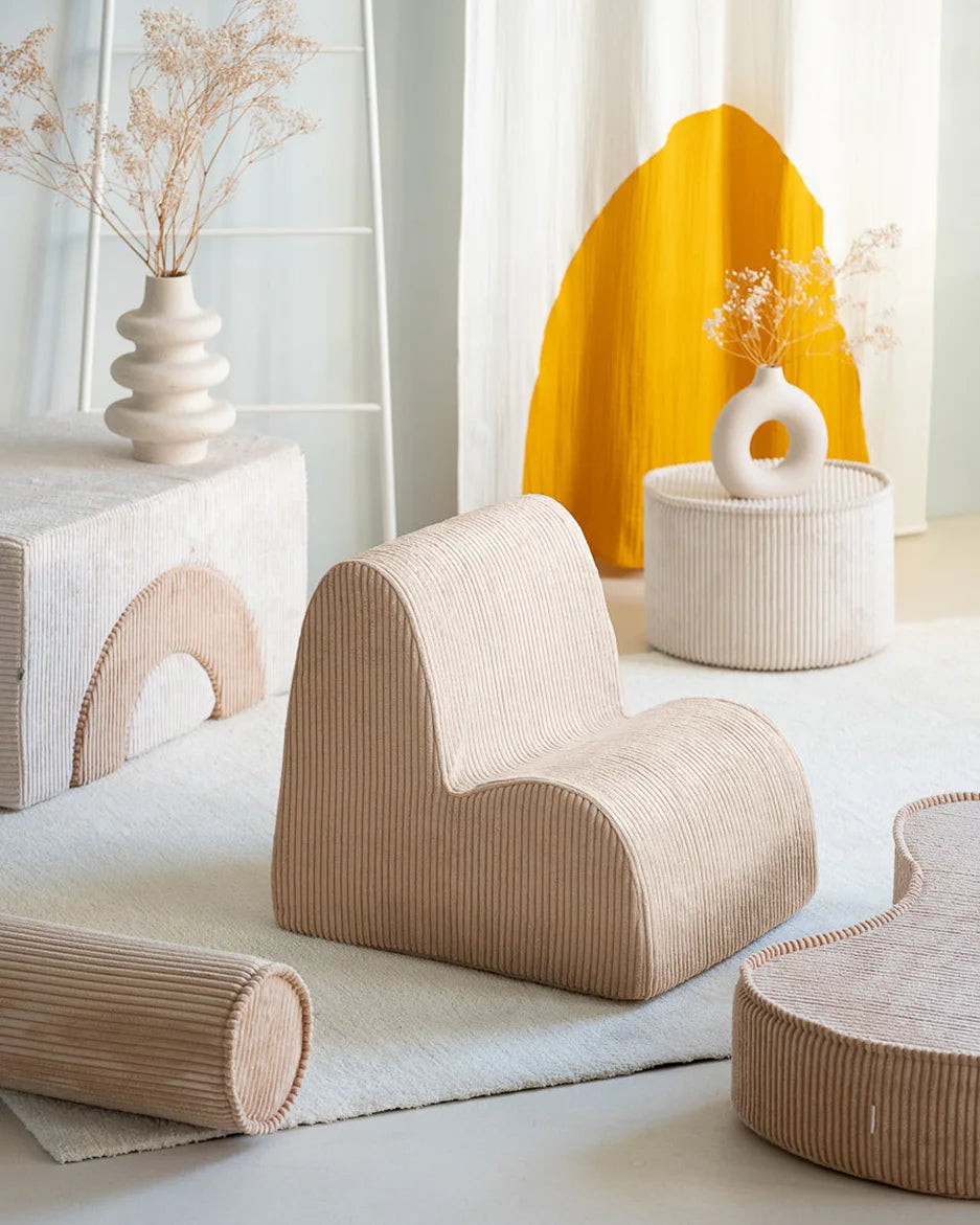 wigiwama-cloud-chair-brown-sugar-cord-sessel image 2