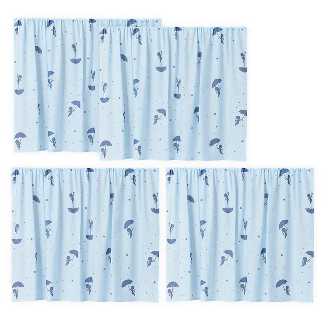 hoppekids-ole-lukoie-bettvorhang-blau-f-r-hoch-und-halbhochbett image 1