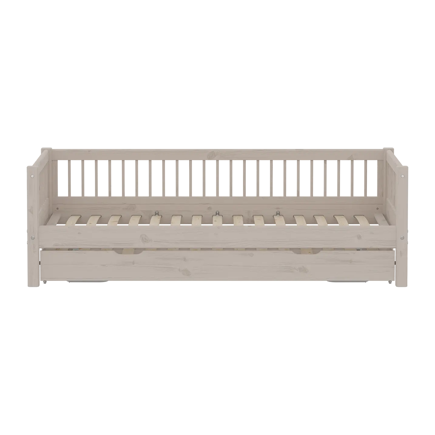 flexa-classic-daybed-einzelbett-90x200-cm-mit-ausziehbett-90x190-cm-und-crossbar image 2