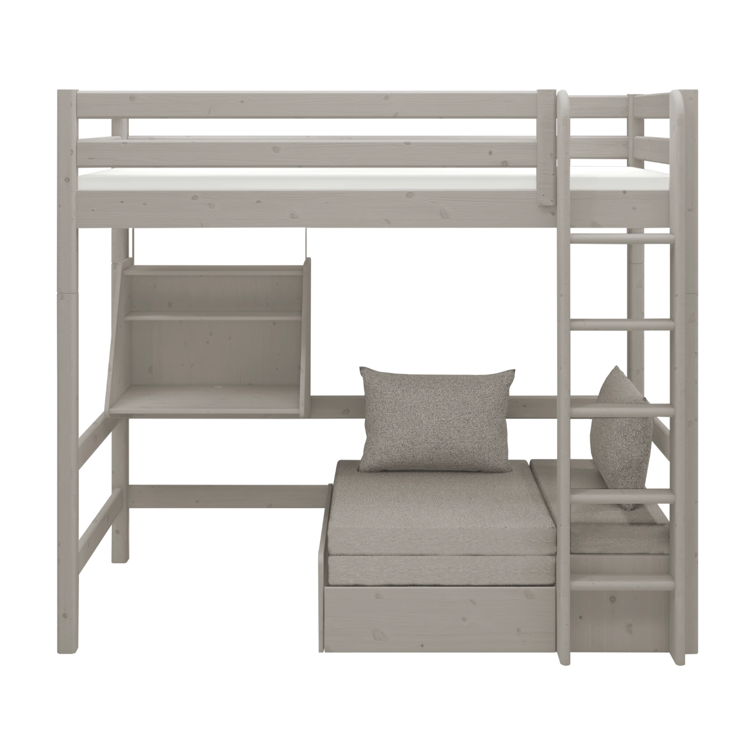 flexa-classic-casa-hochbett-184-cm-mit-sofa-schreibtisch-und-leiter-90x200-cm-gr image 3