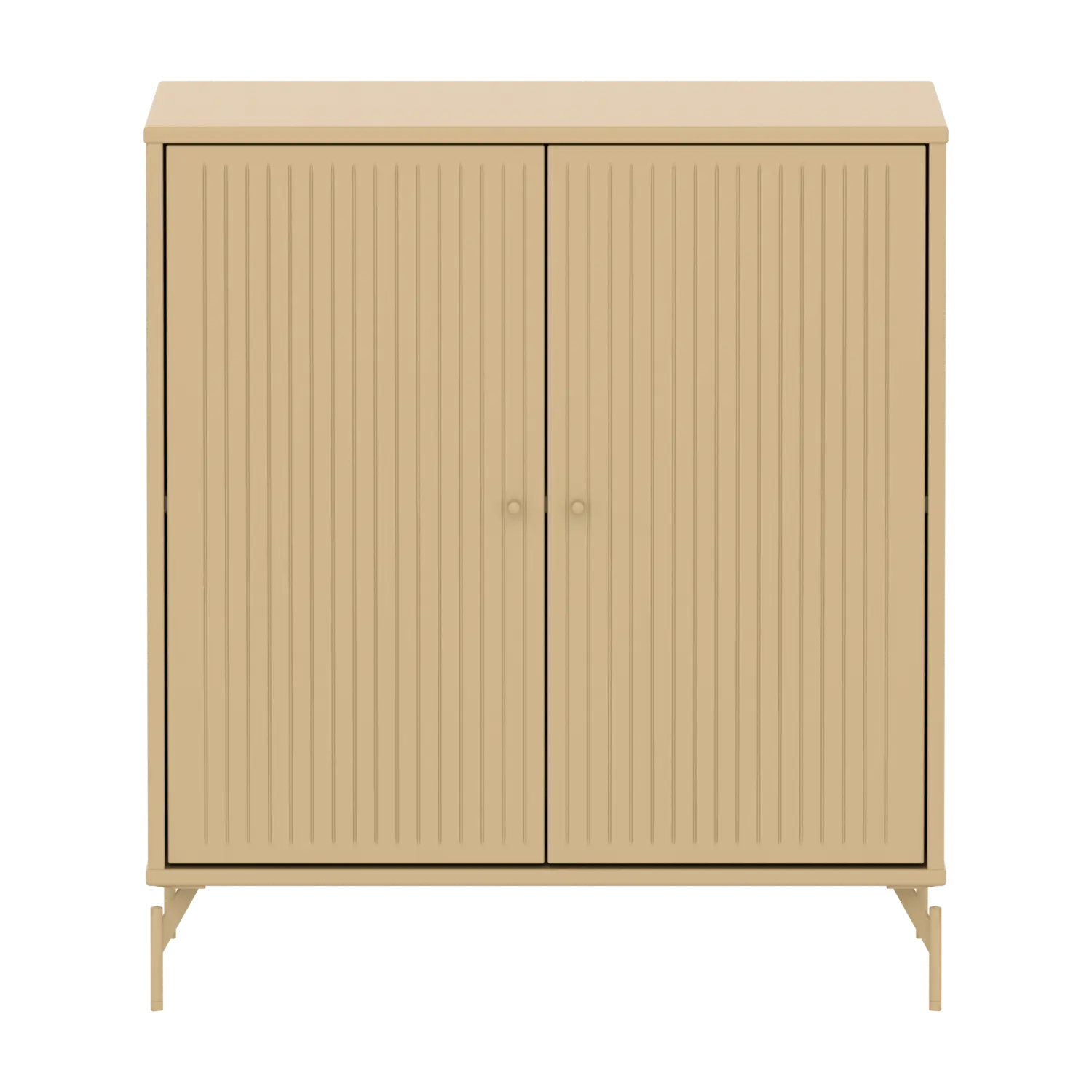 flexa-saga-schrank-2-t-ren-mit-rillen-metallf-e-oat image 2