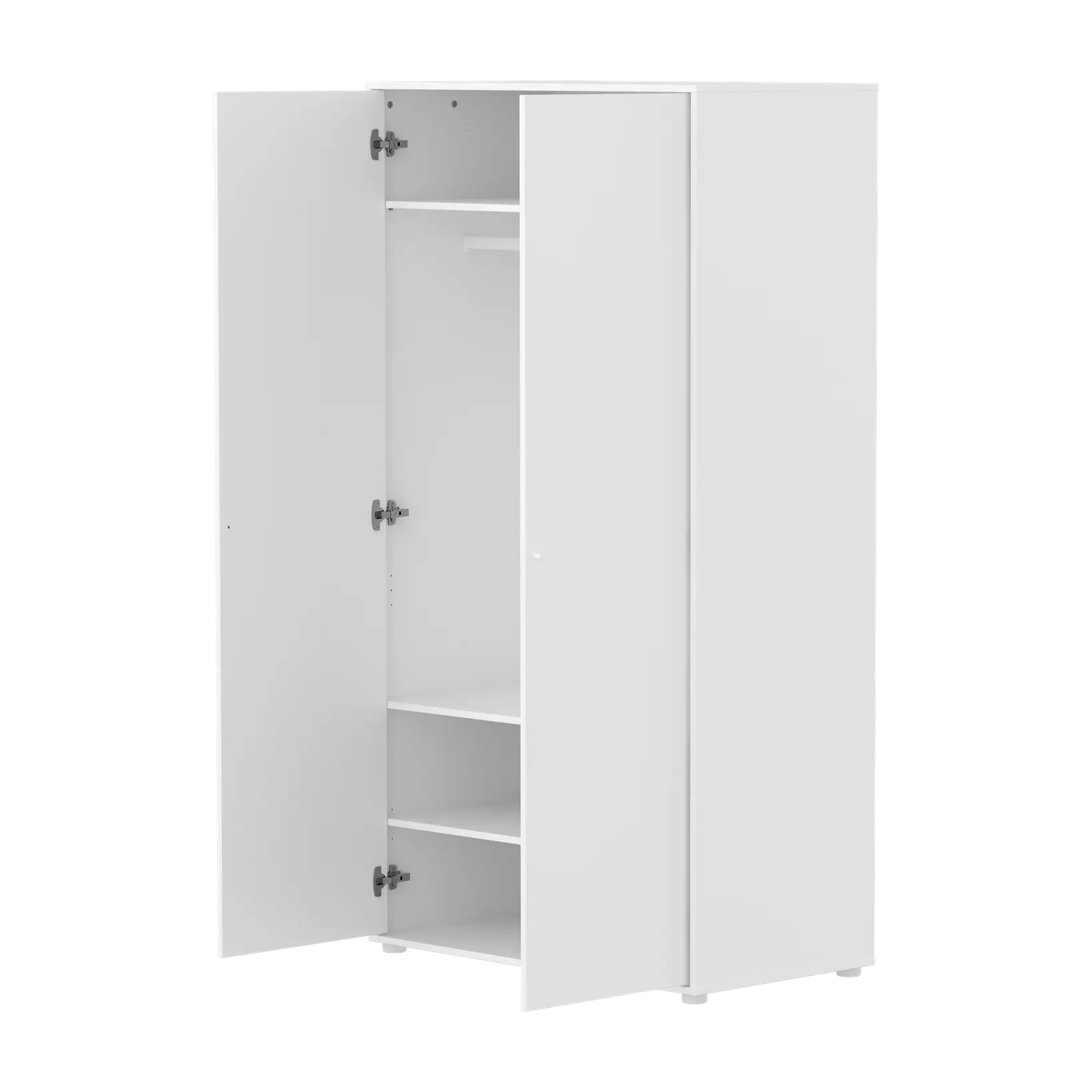 flexa-saga-kleiderschrank-2-t-ren-oat-griffe-wei image 7