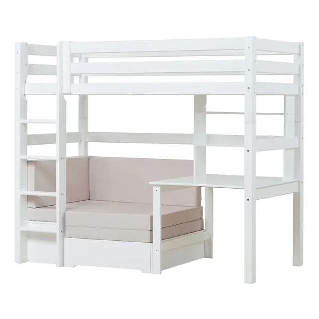 hoppekids-eco-luxury-hochbett-90x200-mit-study-chill-modul image 1