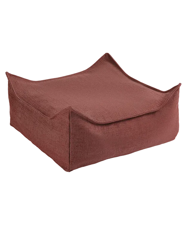 wigiwama-outdoor-square-ottoman-pomegranate-wetterfester-kinder-hocker image 1