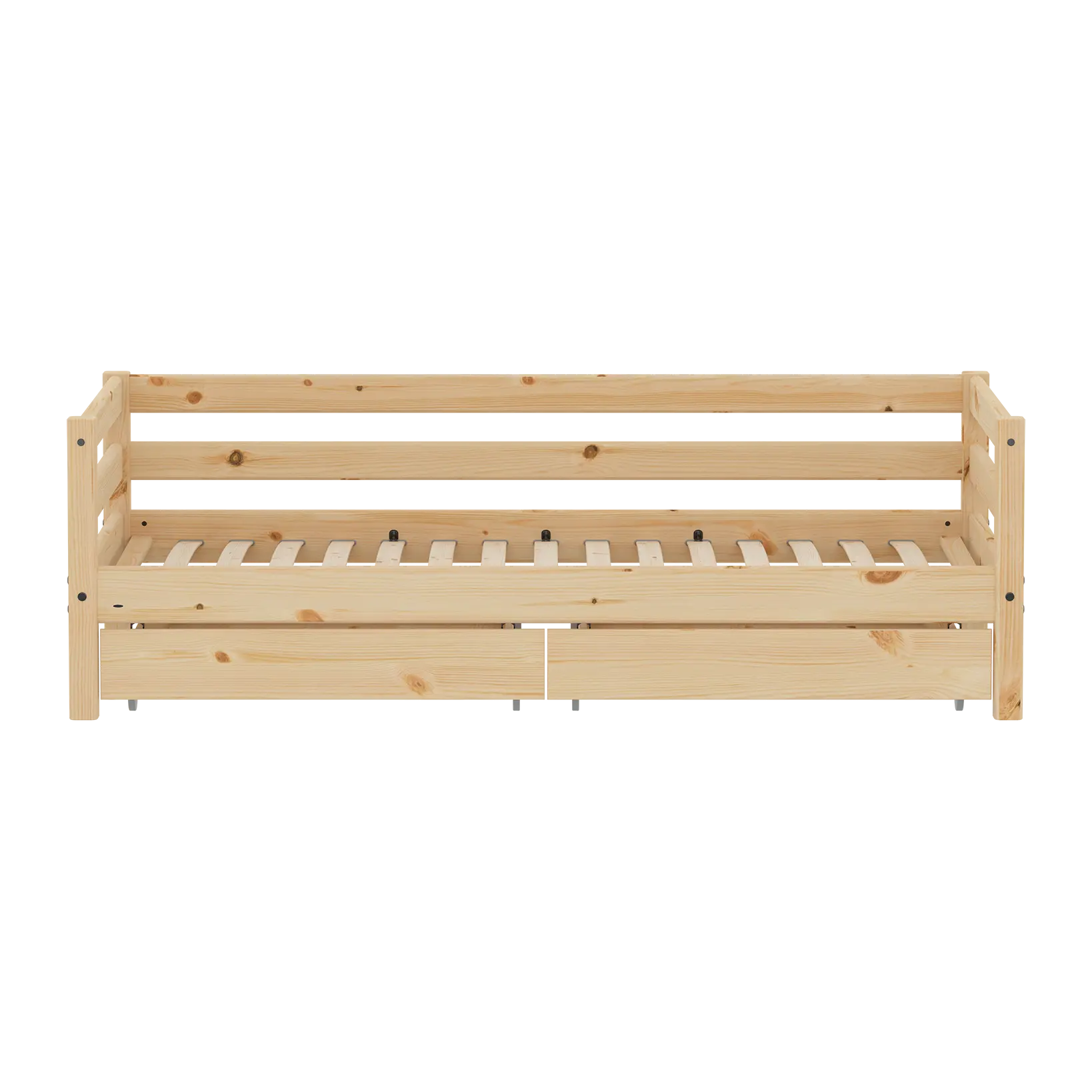flexa-classic-raw-einzelbett-mit-aufbewahrung-90x200-cm-kiefernholz-2 image 2