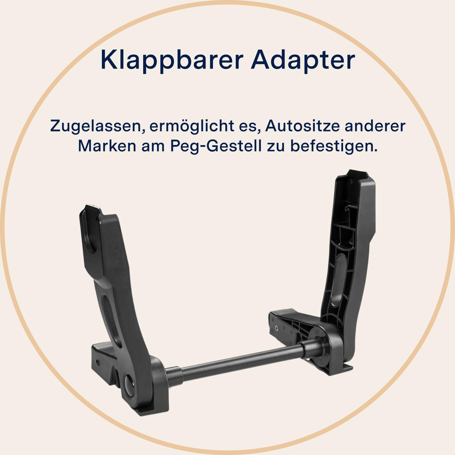 peg-perego-foldable-adapter-for-car-seat-universal-adapter-f-r-city-loop-und-boo image 2
