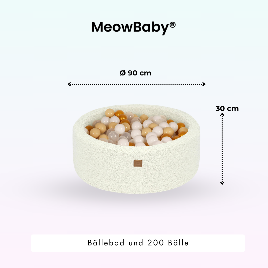 meowbaby-schaumspielset-bearly-mit-b-llebad-200-b-lle-teddy-stoff image 4