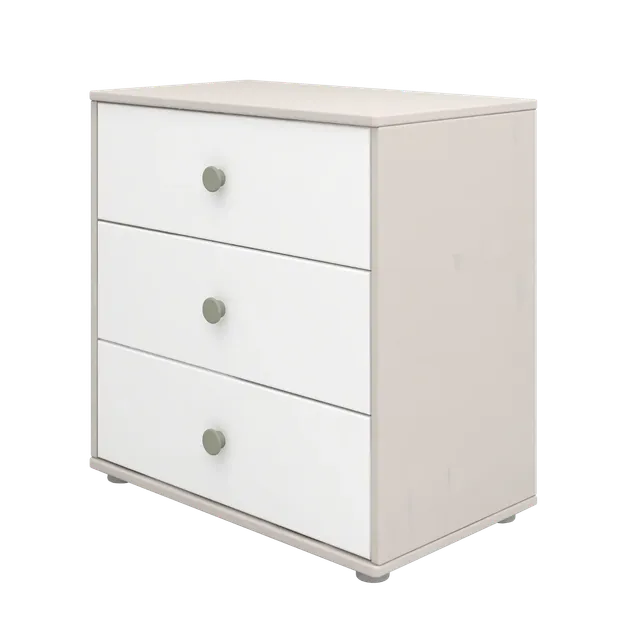 flexa-classic-kommode-3-schubladen-grau-inkl-f-e image 1