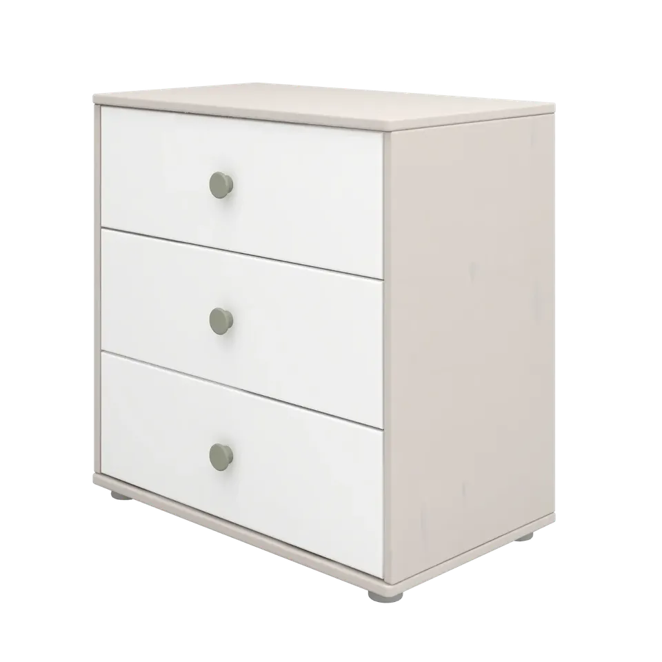 flexa-classic-kommode-3-schubladen-grau-inkl-f-e image 1