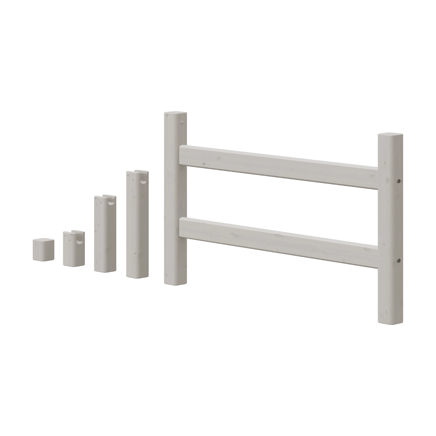 flexa-classic-bettpfosten-f-r-hochbett-143-cm-grau image 1