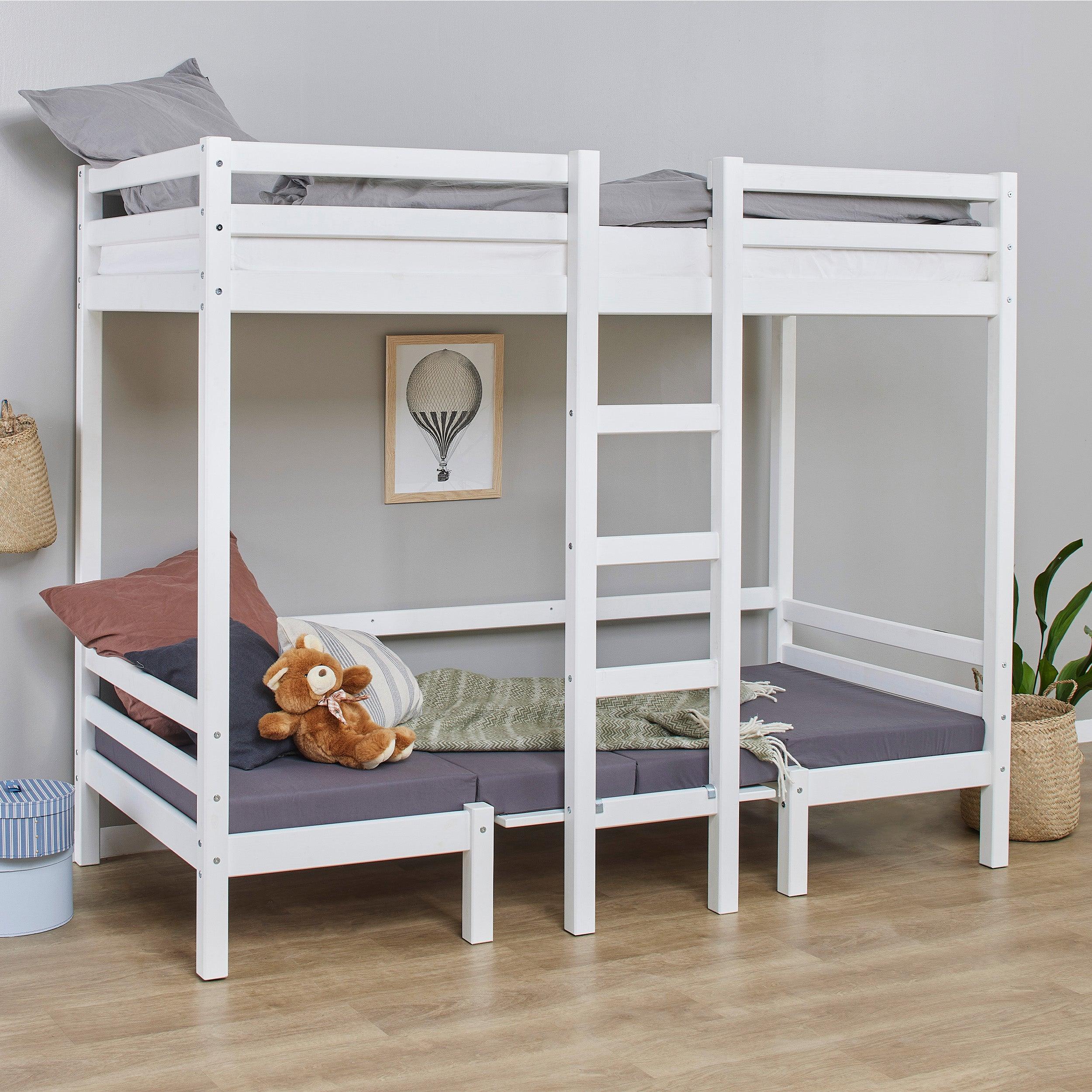 hoppekids-eco-dream-jumbo-bettpaket-mit-matratzen-und-schubladen image 3