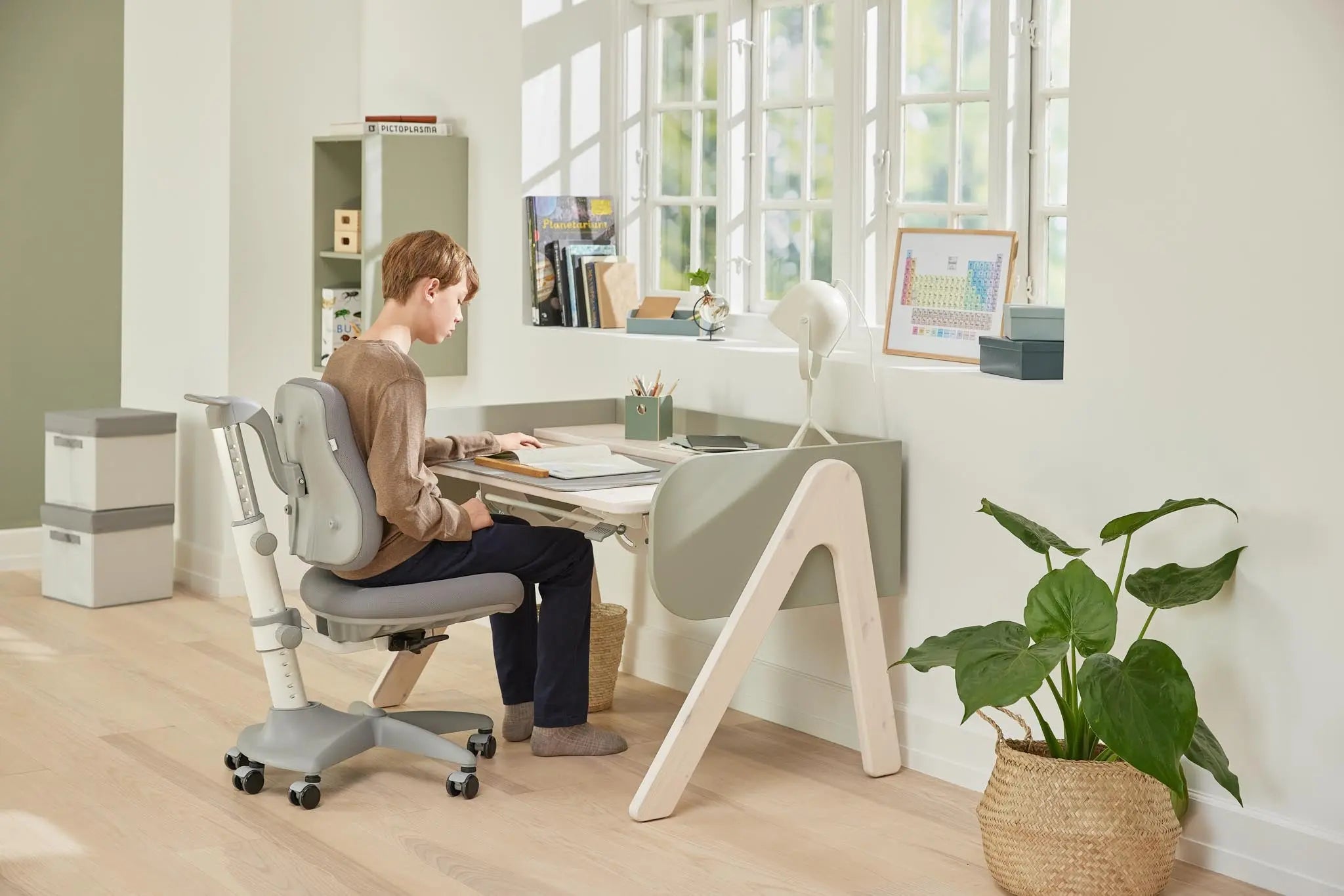 flexa-verto-schreibtischstuhl-ergonomischer-kinderstuhl image 2