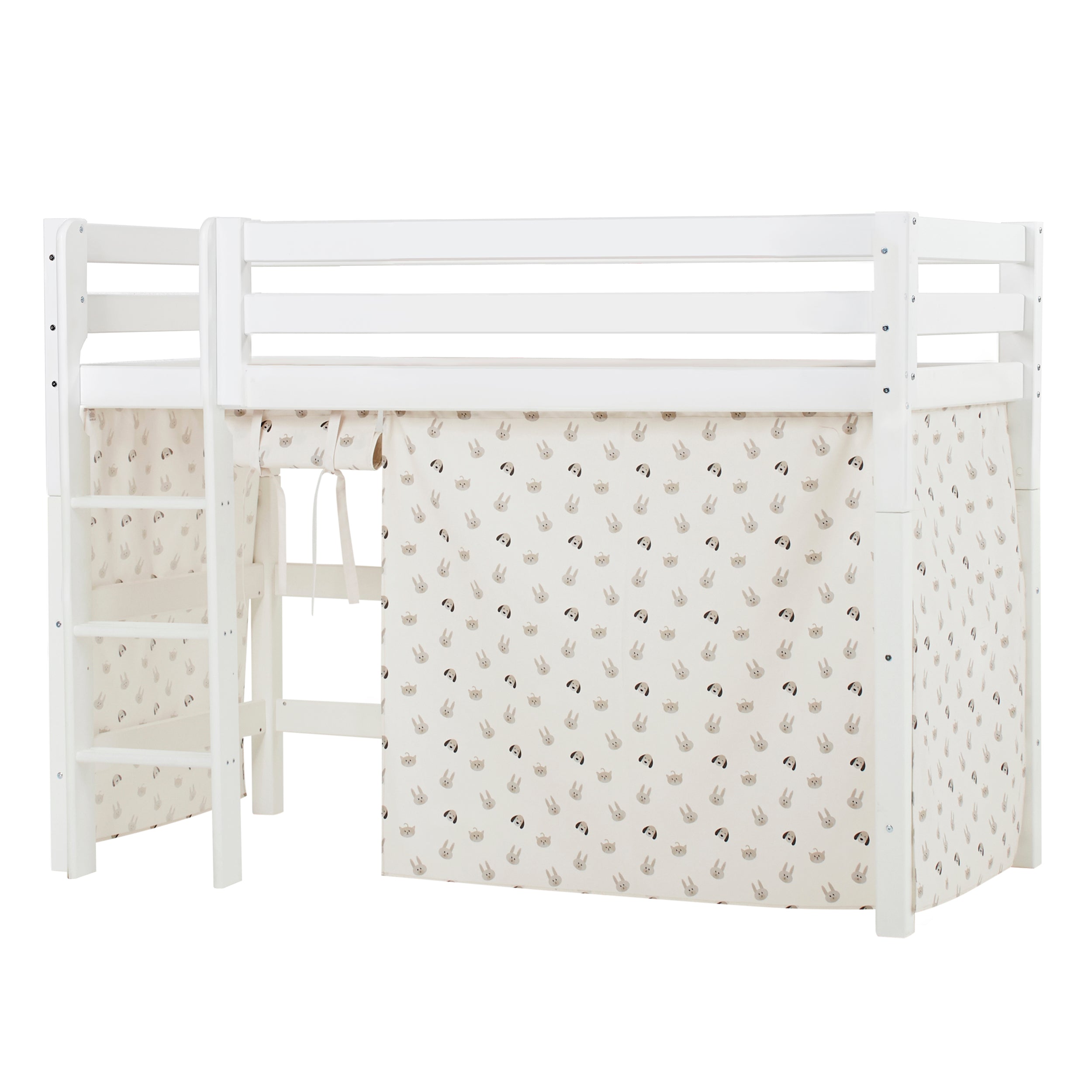 hoppekids-eco-luxury-mittelhohes-bett-90x200-mit-pets-pristine-bettvorhang image 6