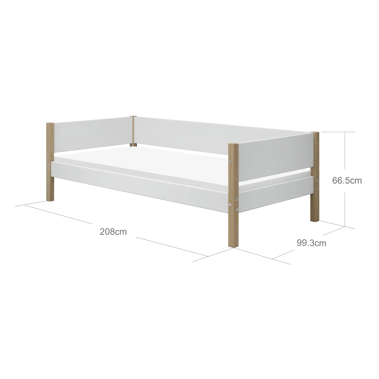 flexa-nor-einzelbett-90x200-cm-wei-eiche-2 image 5