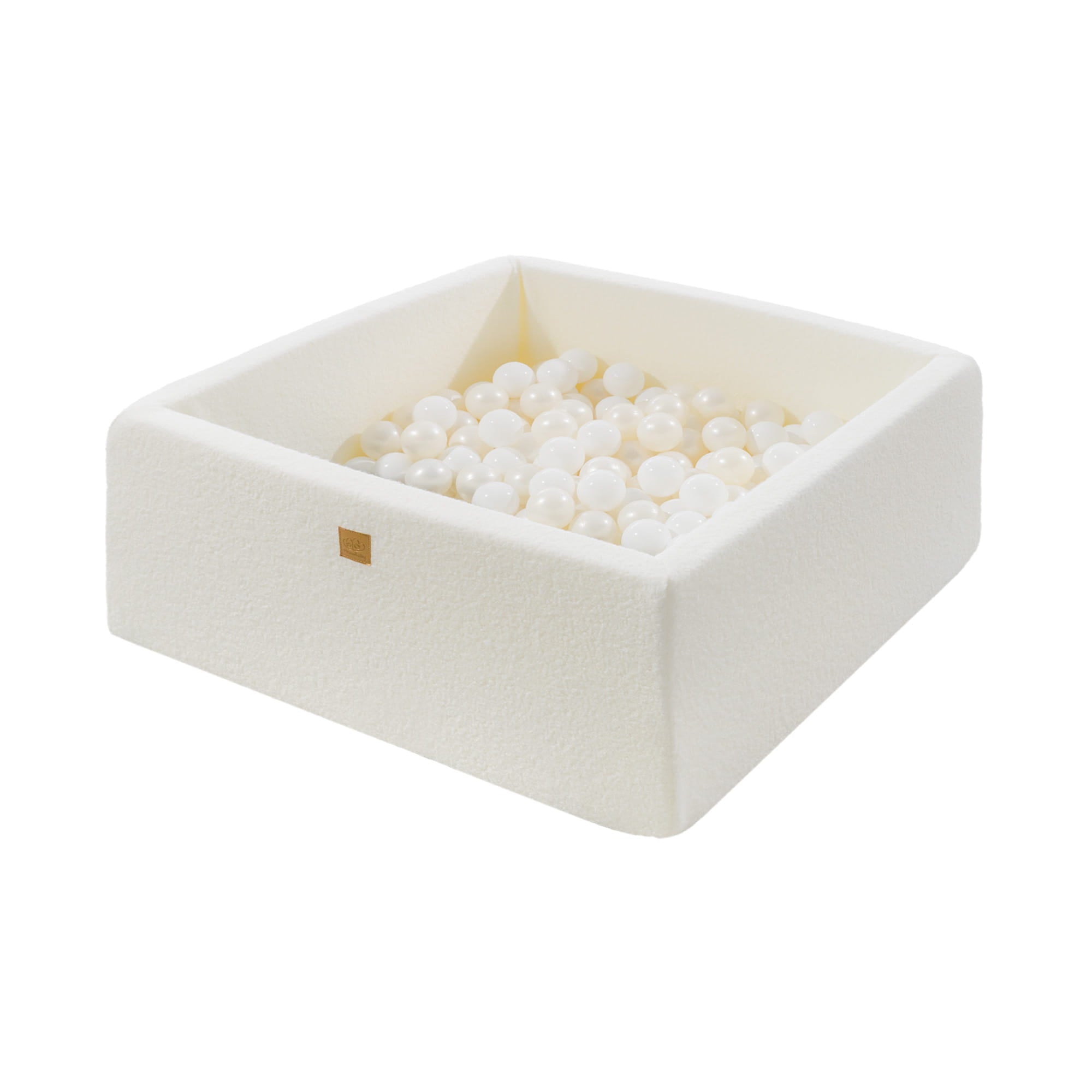 meowbaby-b-llebad-boucl-weiss-110x110x40-cm-mit-400-b-llen image 4