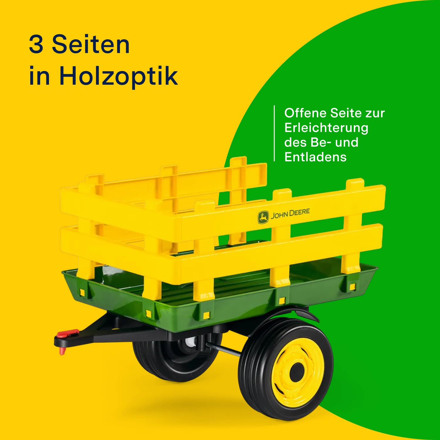 peg-perego-john-deere-stake-side-kinderanh-nger-gr-n-gelb image 4