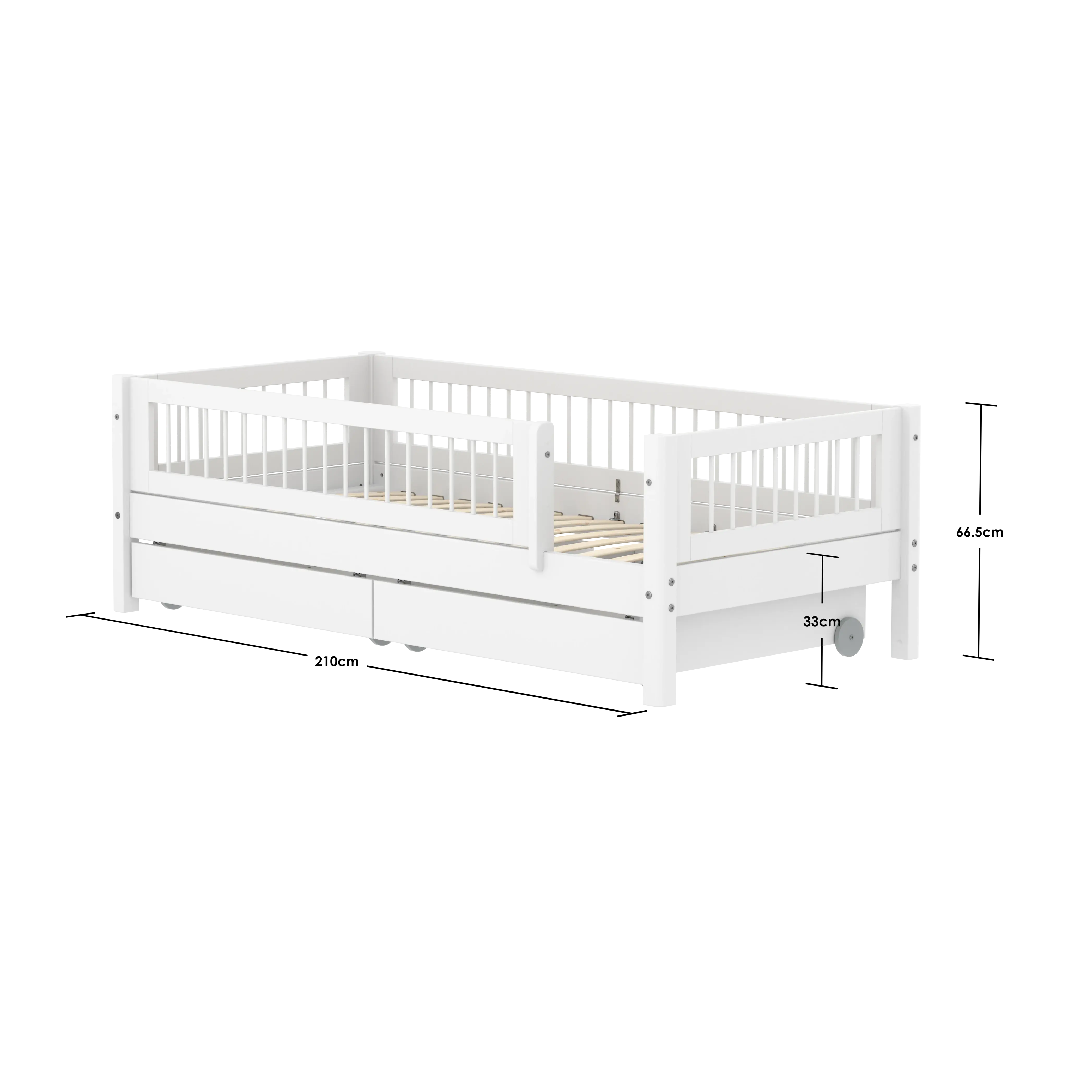flexa-white-einzelbett-daybed-mit-crossbars-und-stauraum-90x200-cm-wei image 5