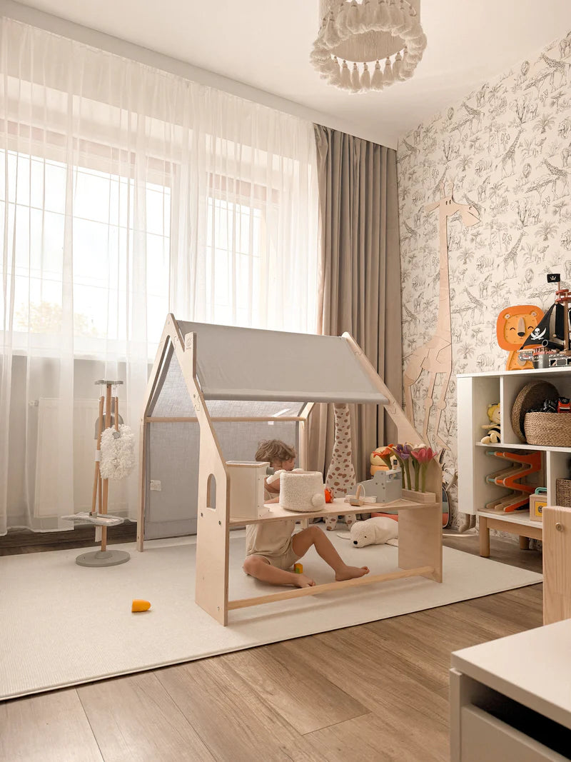 meowbaby-spielhaus-kaufladen-mit-dach-holz image 3