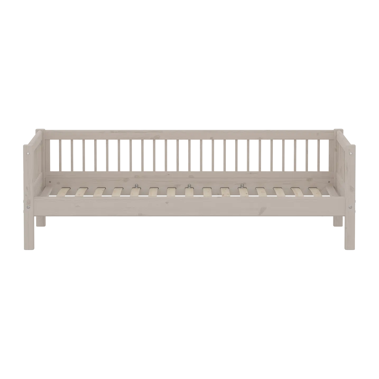 flexa-classic-einzelbett-90x200-cm-mit-sprossen-grau image 2