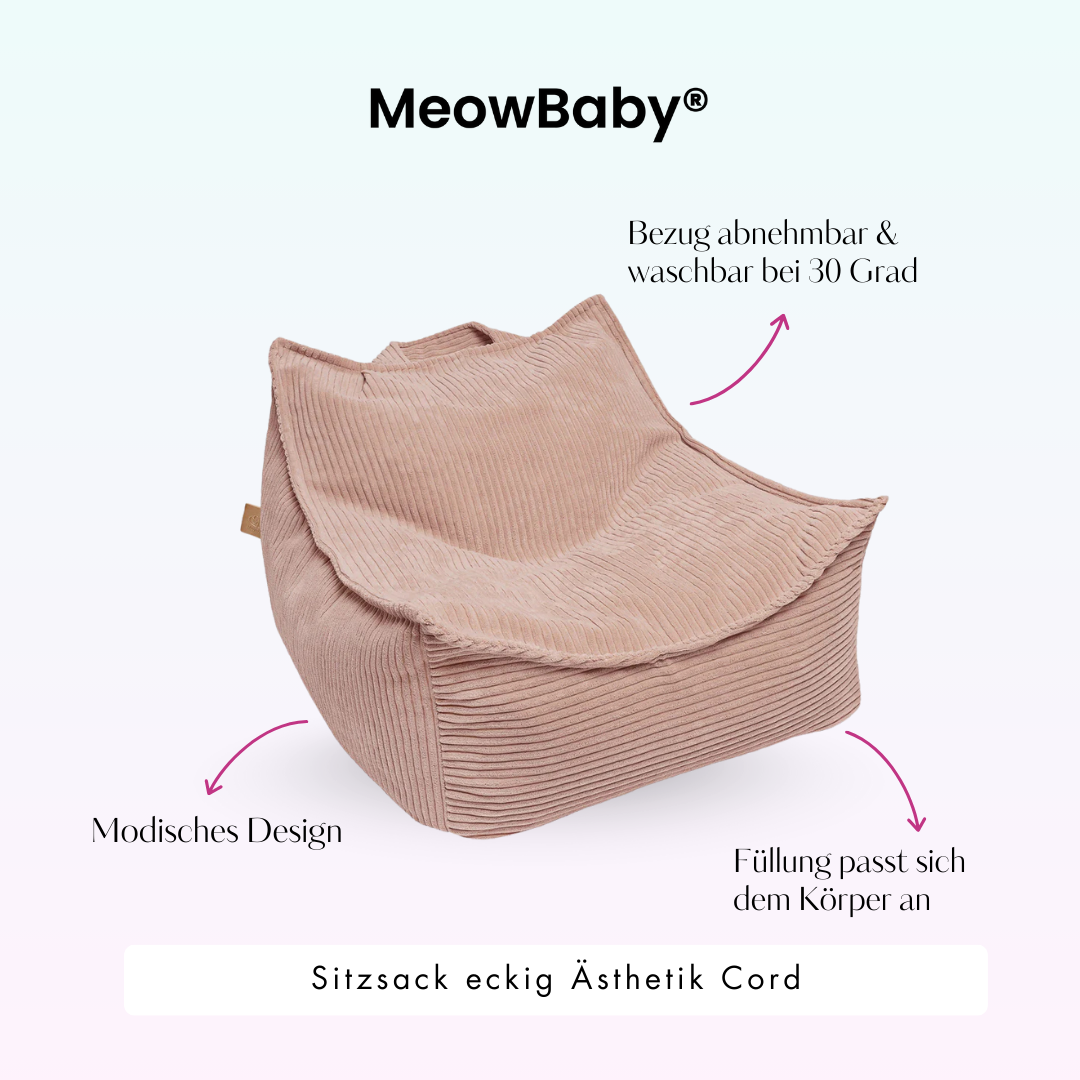 meowbaby-kindersessel-sthetik-cord-eckig-classic-cord-edition image 3