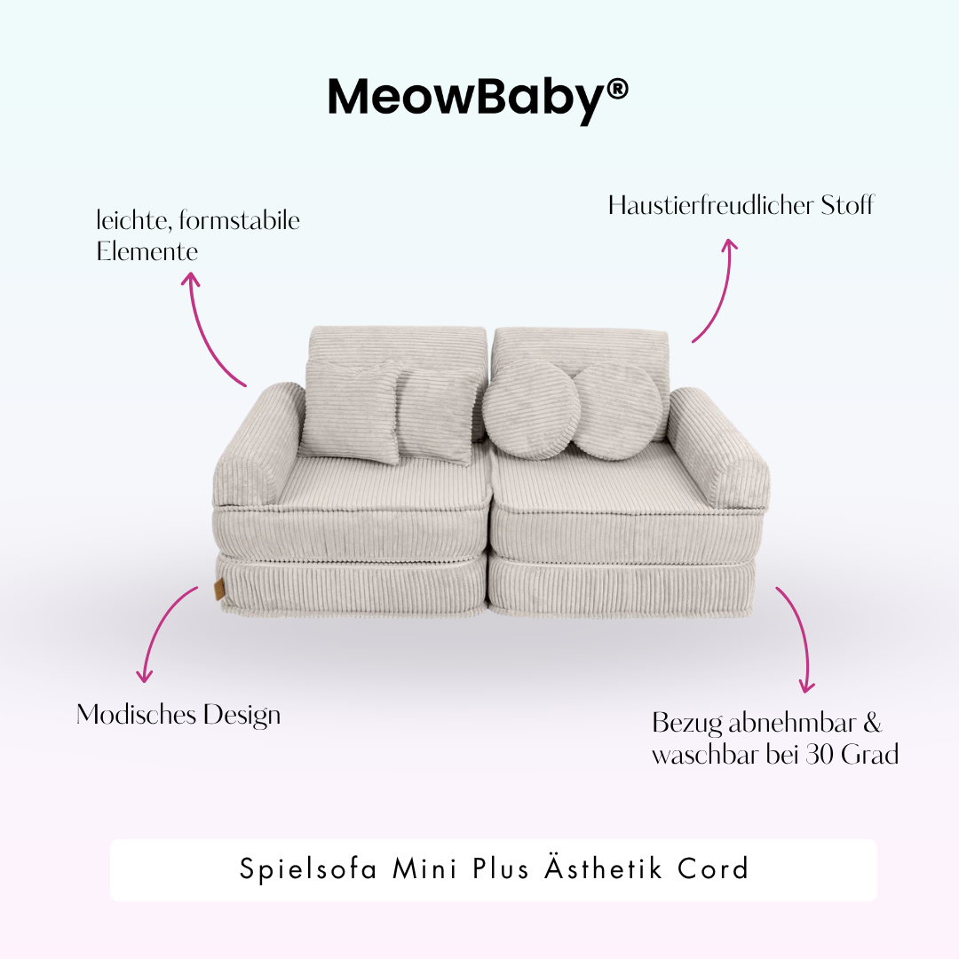 meowbaby-spielsofa-sthetik-cord-mini-plus-120x60x50-cm image 2