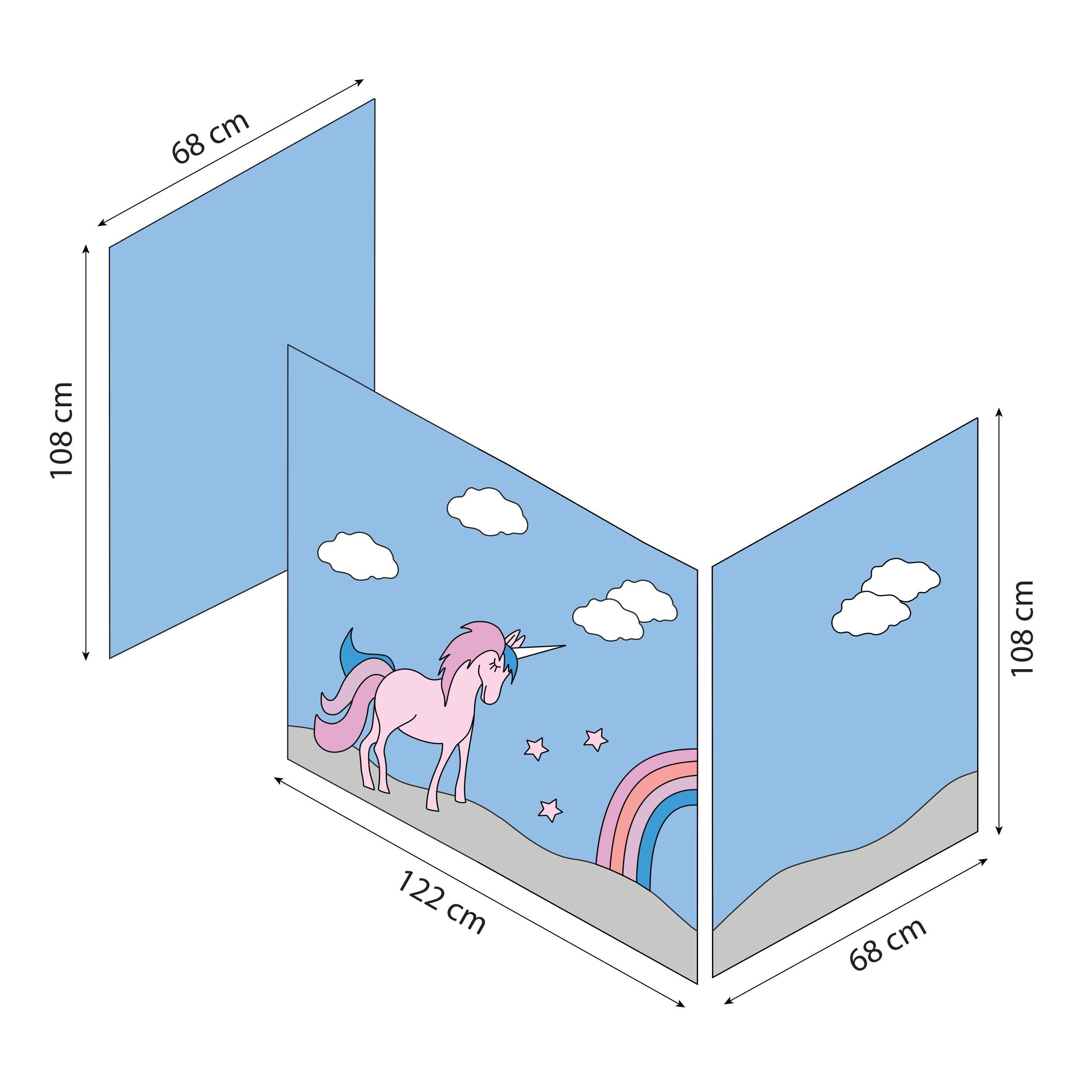 hoppekids-unicorn-bettvorhang image 8