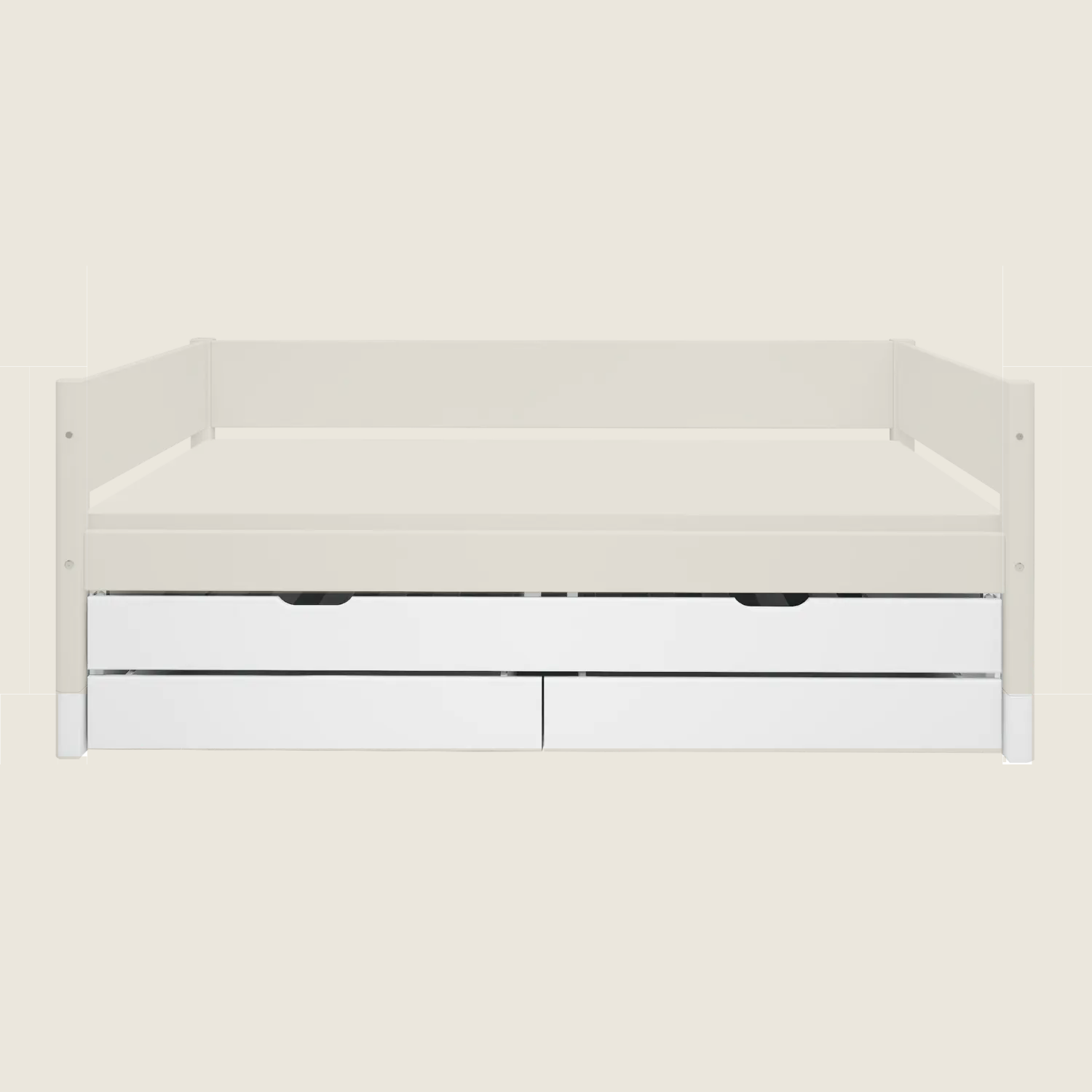 flexa-white-ausziehbett-mit-2-schubladen-90x190-cm-wei image 2