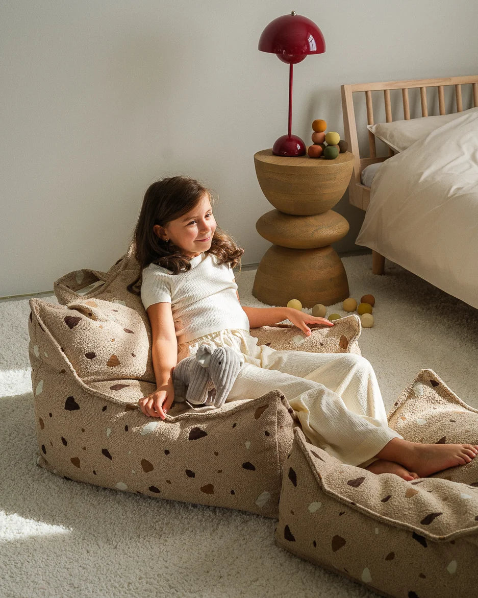 wigiwama-terrazzo-sand-sitzsack-ottoman-set image 3