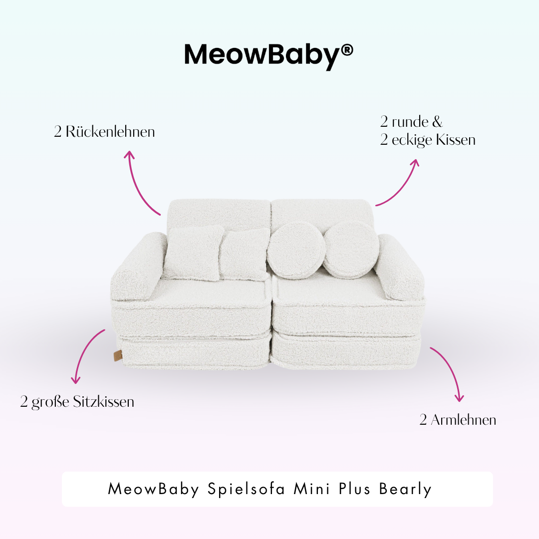 meowbaby-spielsofa-mini-plus-bearly-soft-teddy-edition-spielsofa-120x60x50-cm image 3