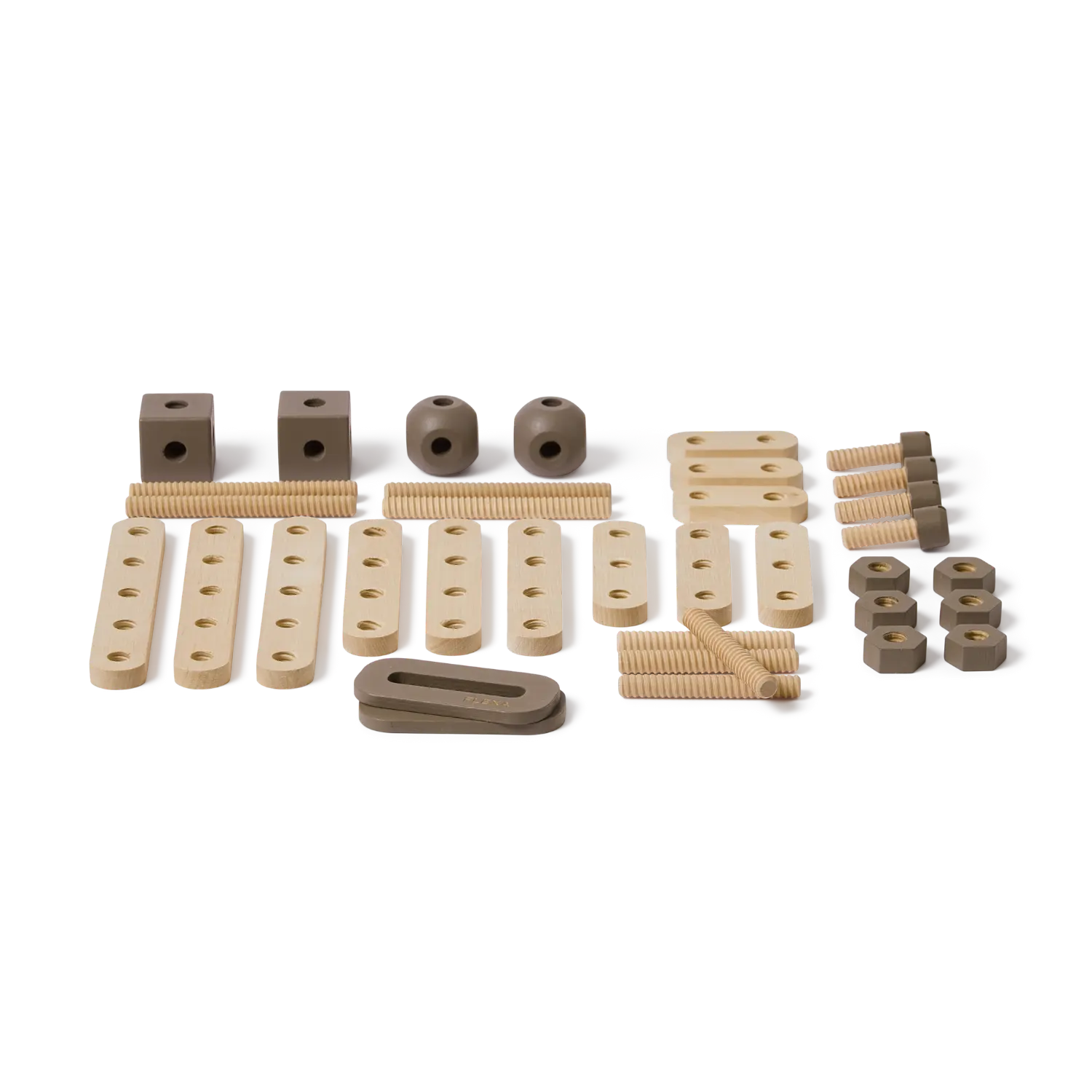 flexa-ogo-bau-set-36-teilig-holz-konstruktionsspielzeug image 3