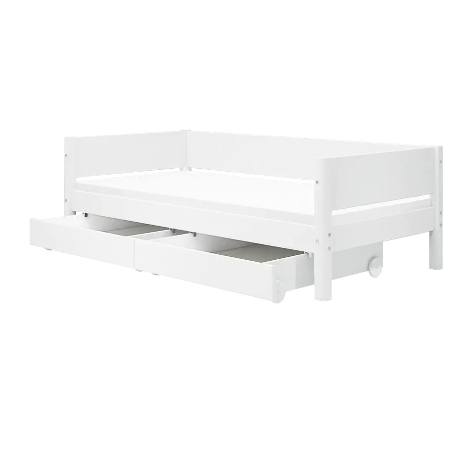 flexa-white-einzelbett-90x200-cm-wei-mit-schubladen-daybed image 1