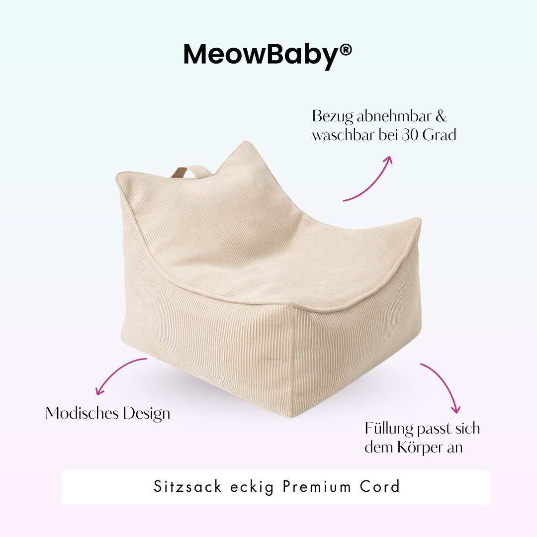 meowbaby-kinder-sessel-eckig-slim-cord-edition-sitzsack-pouf image 3