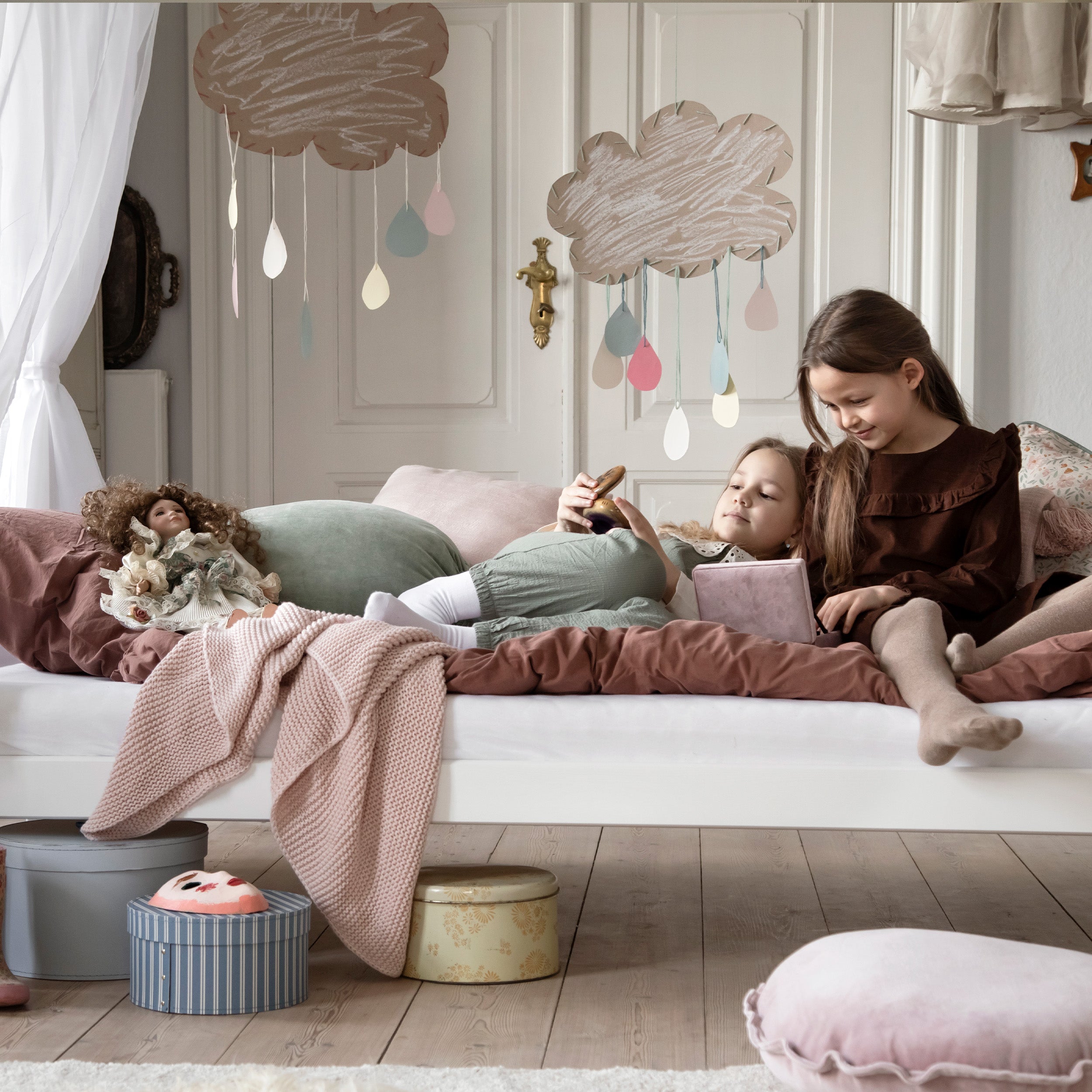 hoppekids-eco-dream-himmelbett-70x160-mit-betthimmel-und-matratze image 6