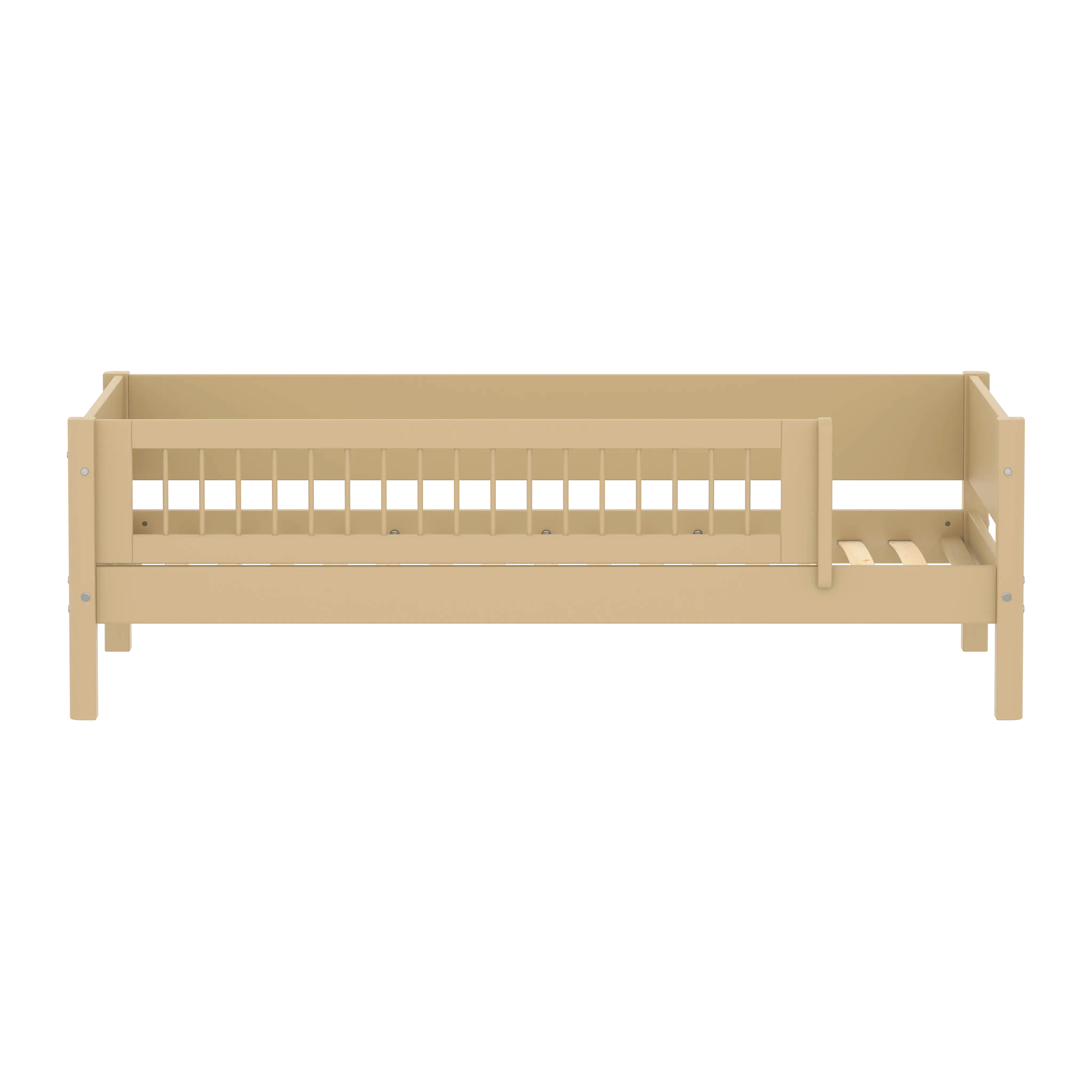 flexa-white-einzelbett-mit-absturzsicherung-90x200-cm-sand image 6