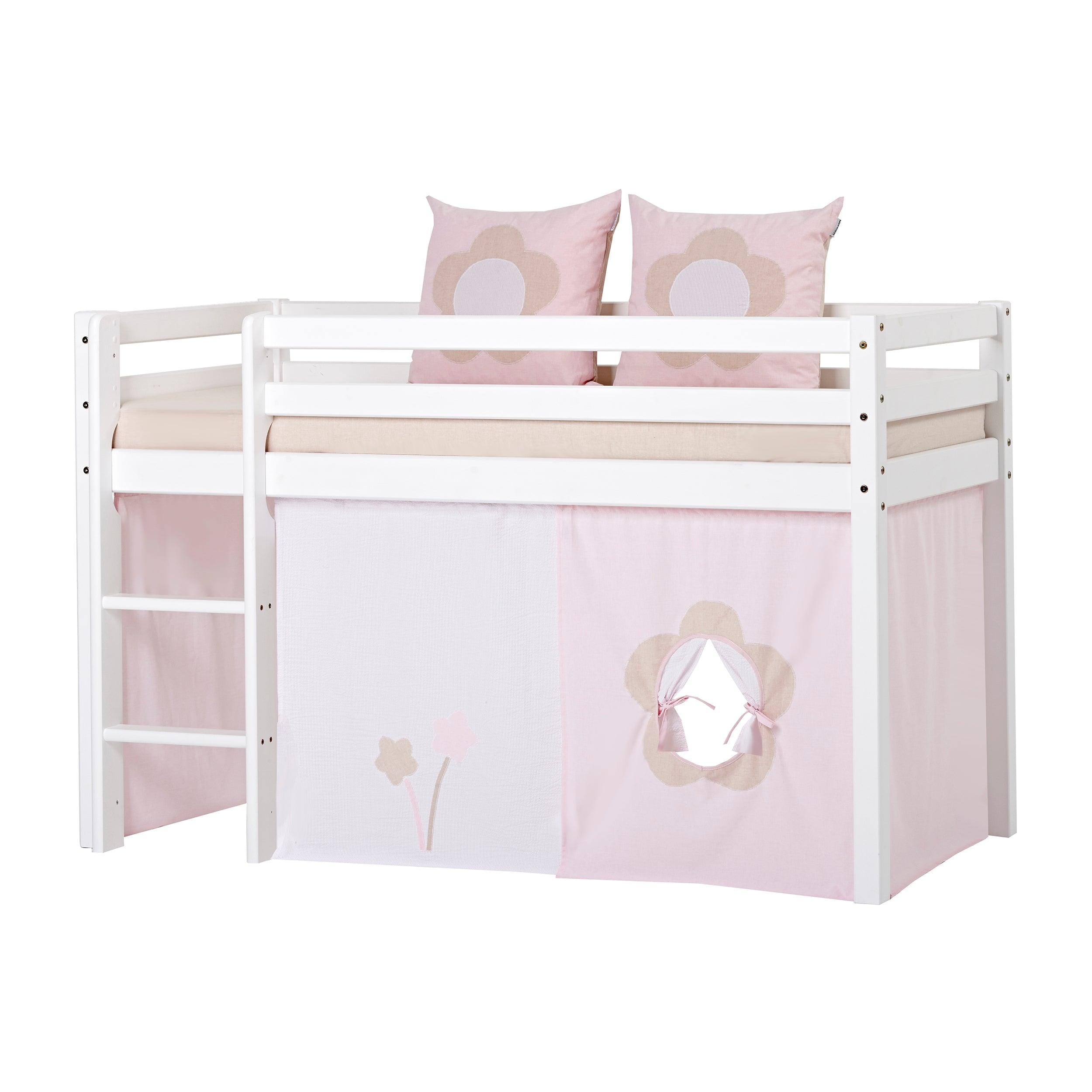 hoppekids-fairytale-flower-bettvorhang-f-r-halbhohes-bett image 2
