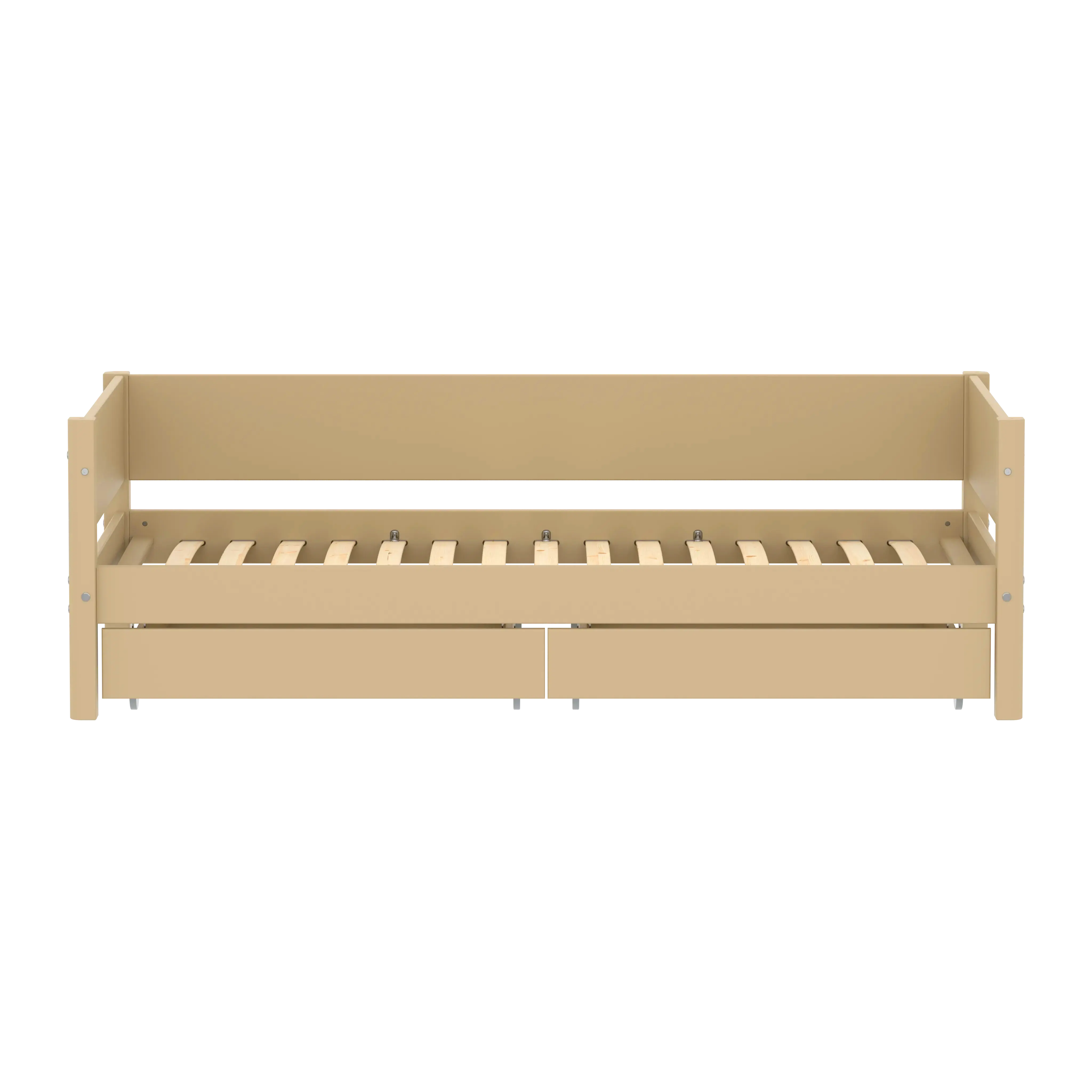 flexa-white-einzelbett-mit-schubladen-90x200-cm-sand image 2