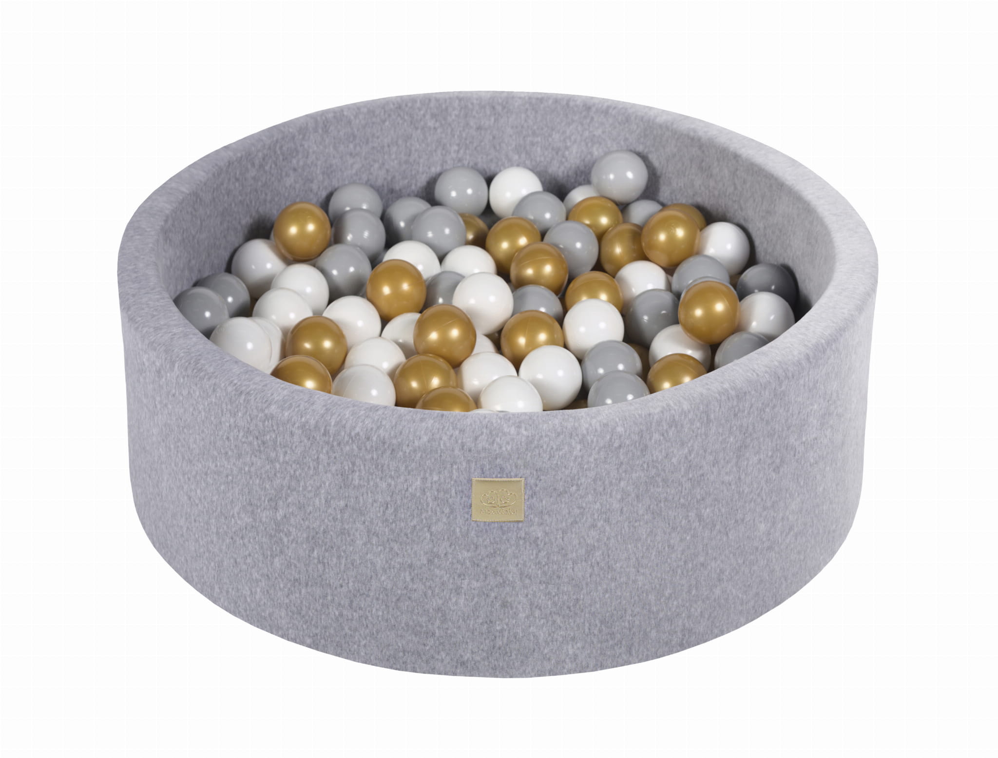 meowbaby-b-llebad-velvet-ecru-90x30-cm-mit-200-b-llen image 3