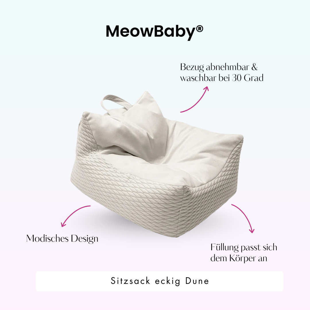 meowbaby-kinder-sitzsack-dune-sessel-eckig image 3