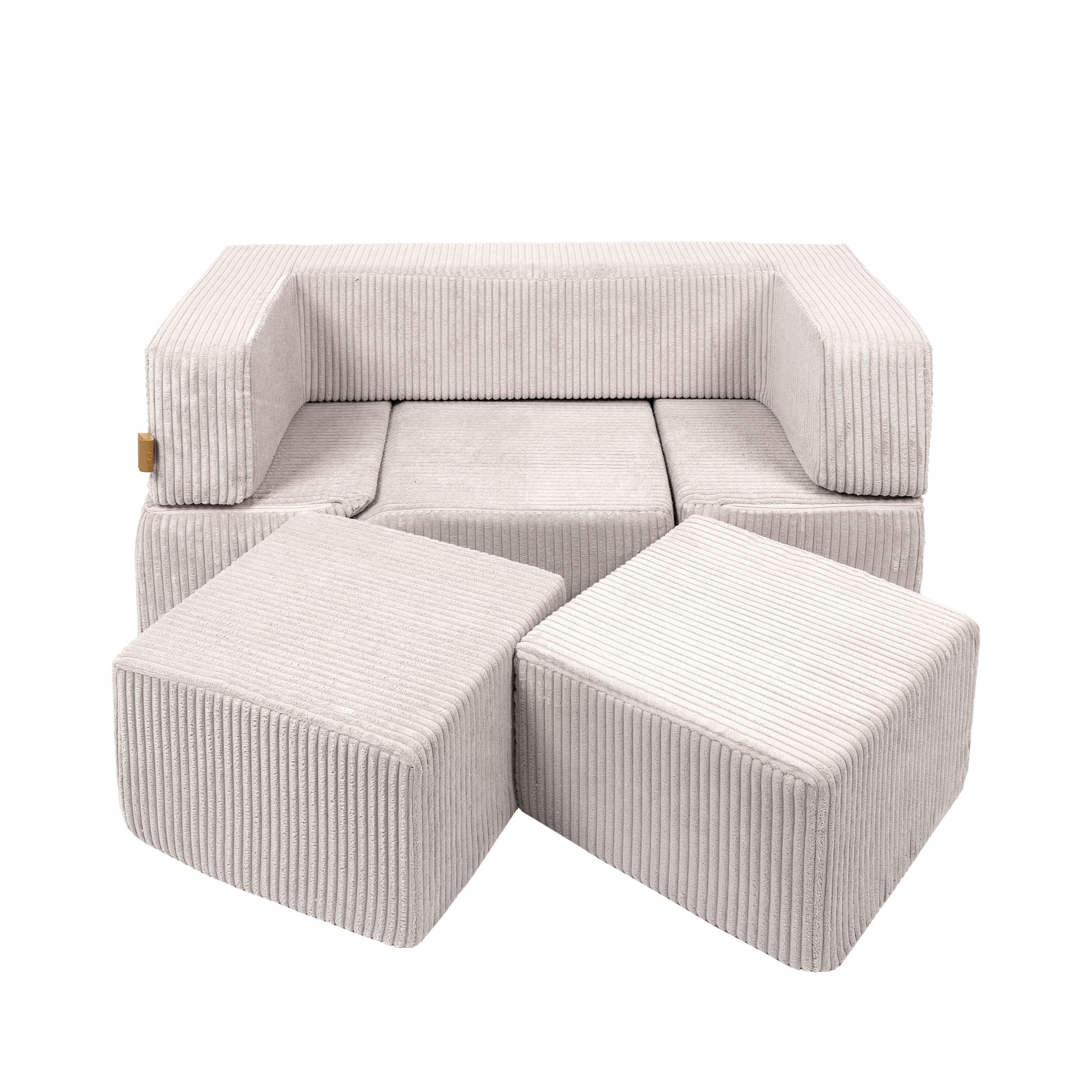 meowbaby-spielsofa-bricks-sthetik-mit-b-llebad-inkl-100-b-lle image 1