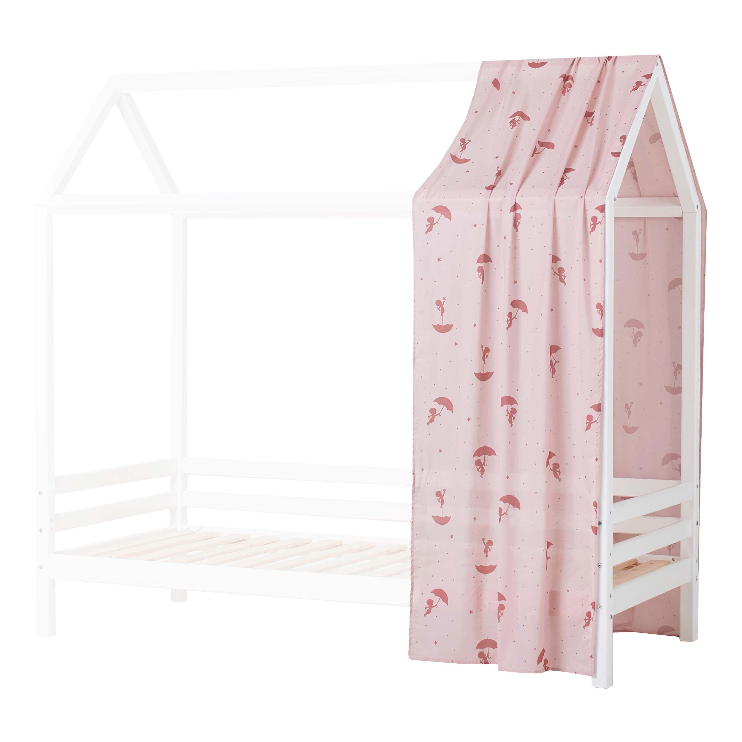 hoppekids-ole-lukoie-bettvorhang-f-r-hausbett-rot image 4