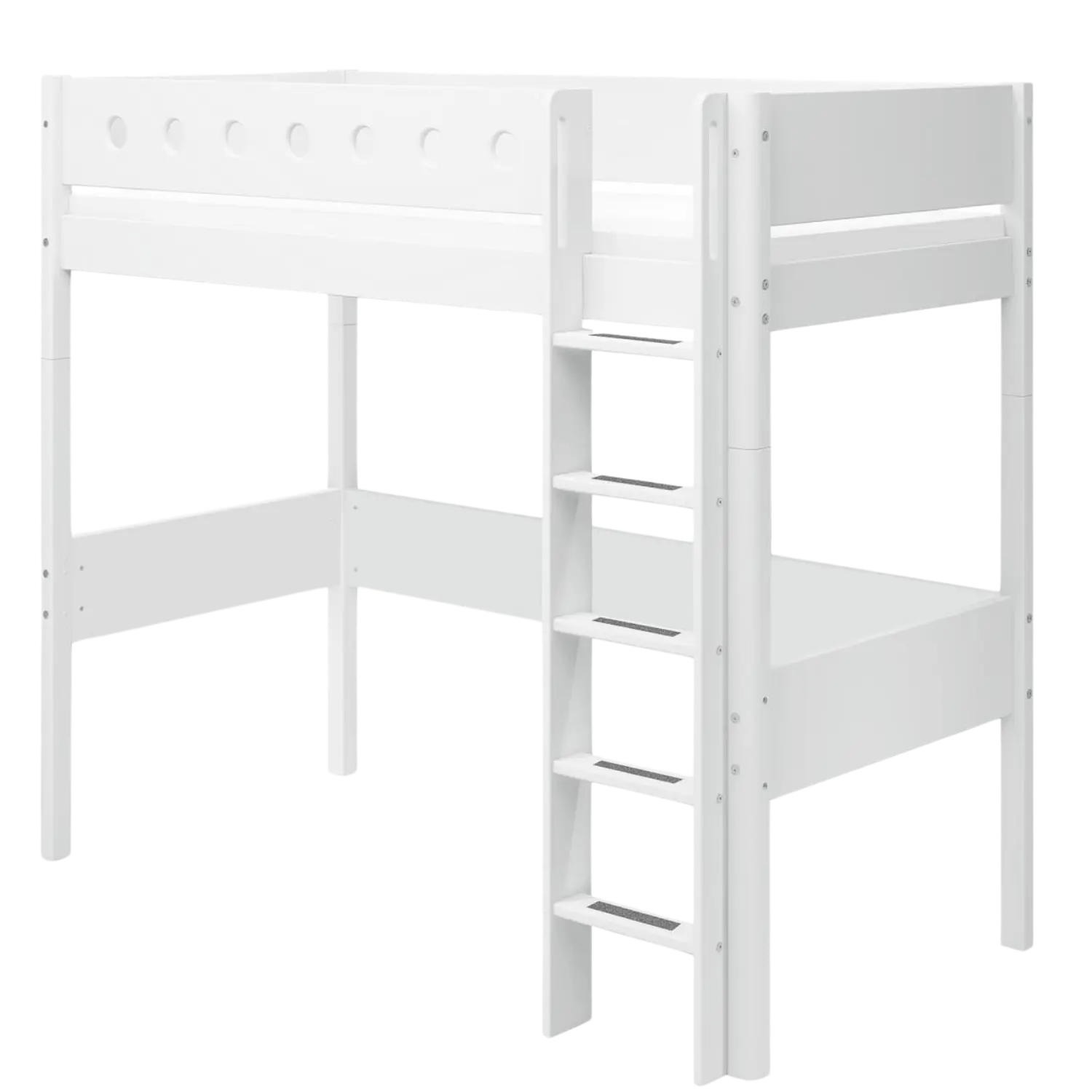 flexa-white-hochbett-184-cm-mit-leiter-und-absturzsicherung-90x200-cm-wei-2 image 5