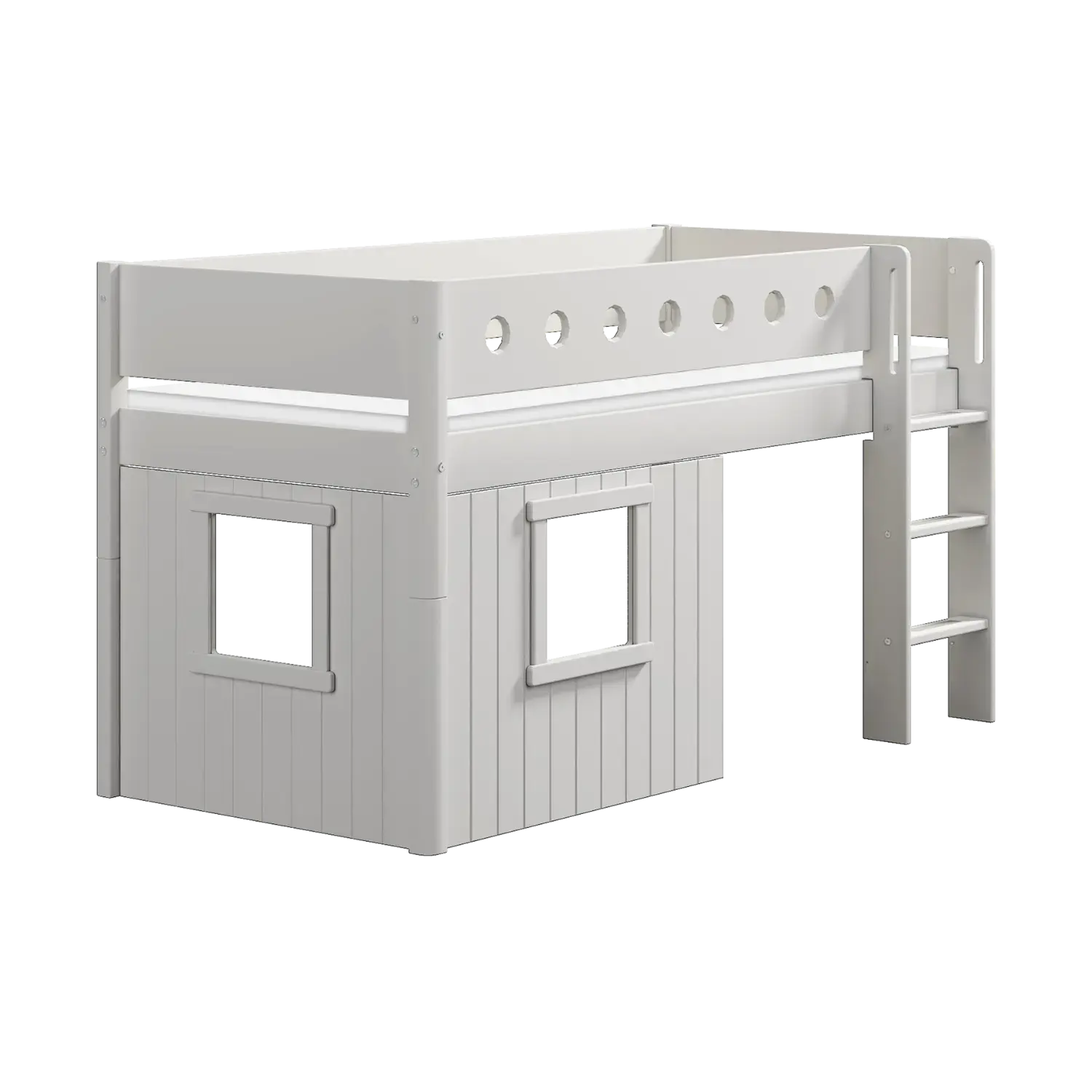 flexa-white-spielbett-baumhaus-120-cm-mit-leiter-und-absturzsicherung-90x200-cm- image 8