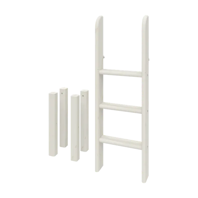 flexa-classic-leiter-und-pfosten-f-r-hochbett-120-cm-wei-kiefer-massiv image 1