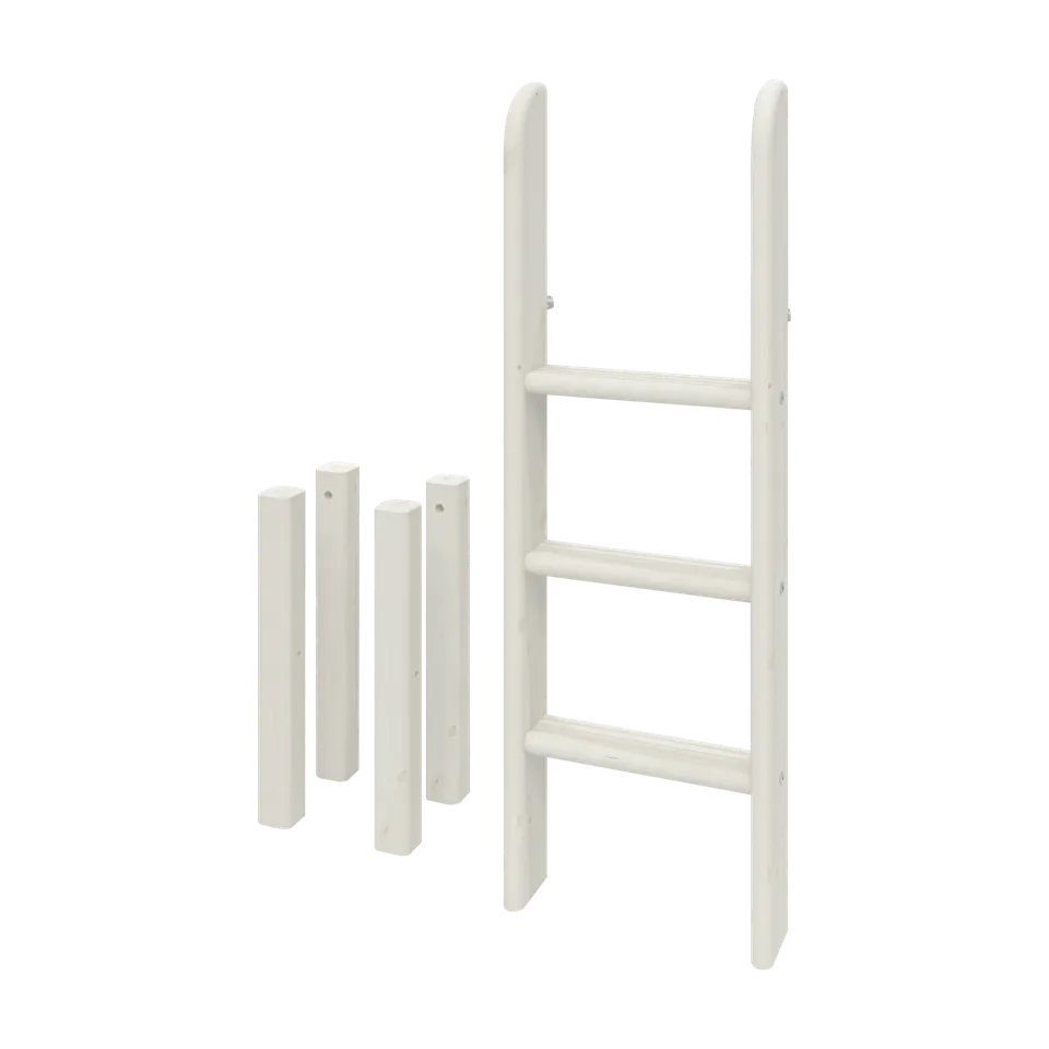 flexa-classic-leiter-und-pfosten-f-r-hochbett-120-cm-wei-kiefer-massiv image 1