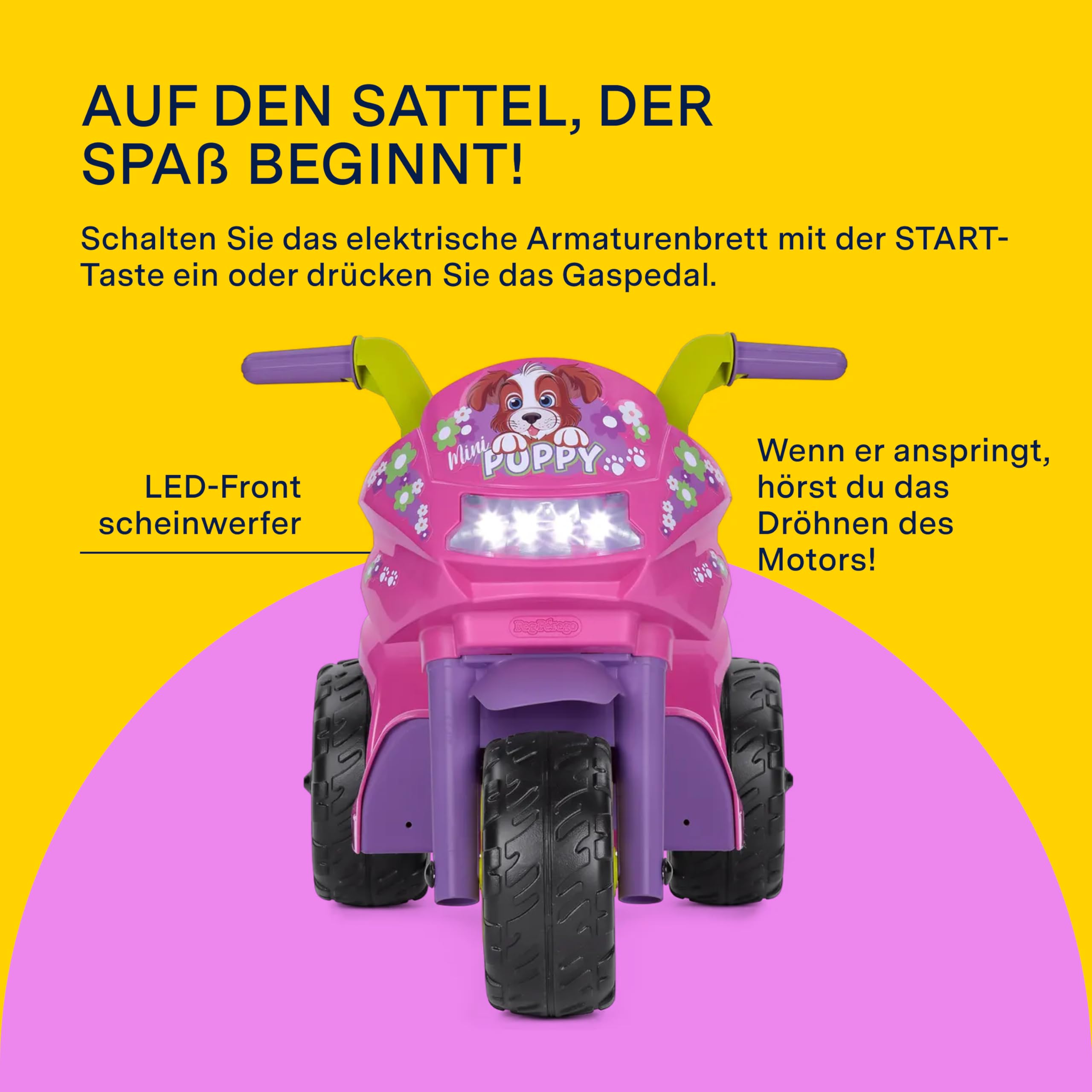 peg-perego-mini-puppy-elektromotorrad-6v-ab-1-jahr image 3