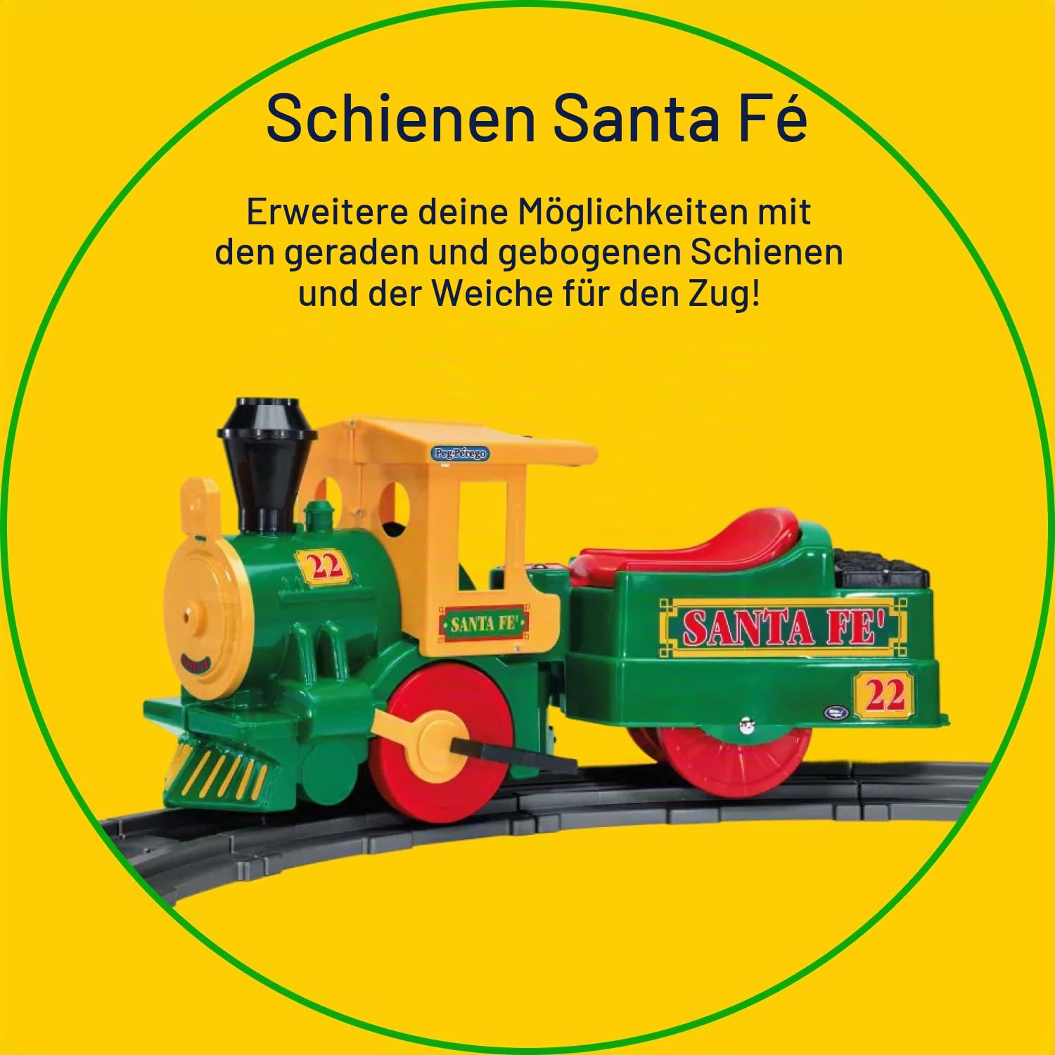 peg-perego-figure-8-gleiserweiterungs-set-f-r-santa-f-eisenbahn image 2