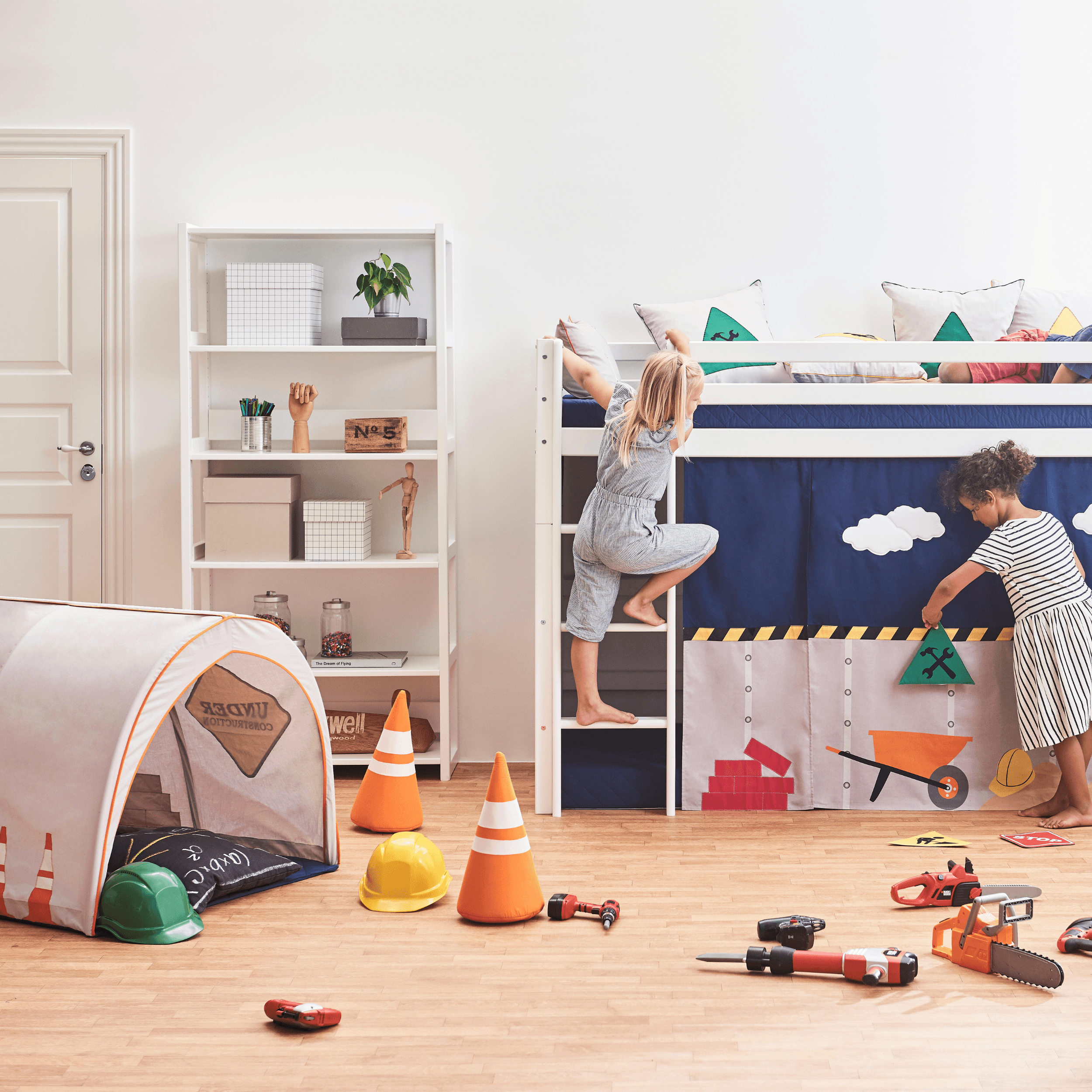 hoppekids-construction-spieltunnel-bett-und-bodentunnel image 3