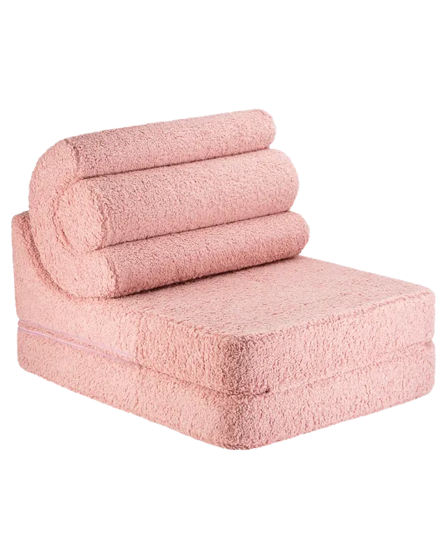 wigiwama-flipster-guava-kinderstuhl-mit-teddy-bezug image 1