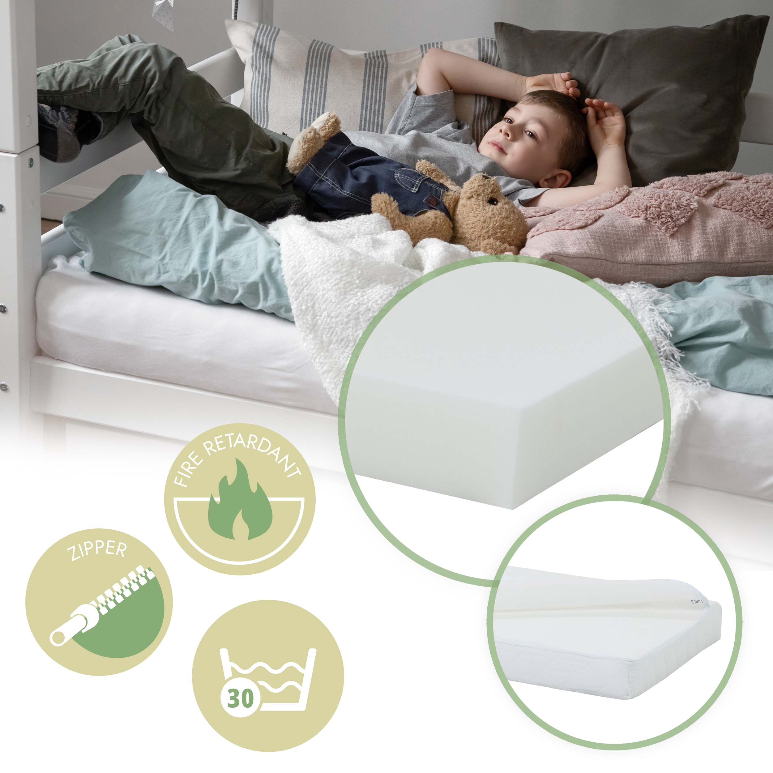 hoppekids-eco-dream-einzelbett-mit-schaumstoffmatratze-inkl-bezug image 4